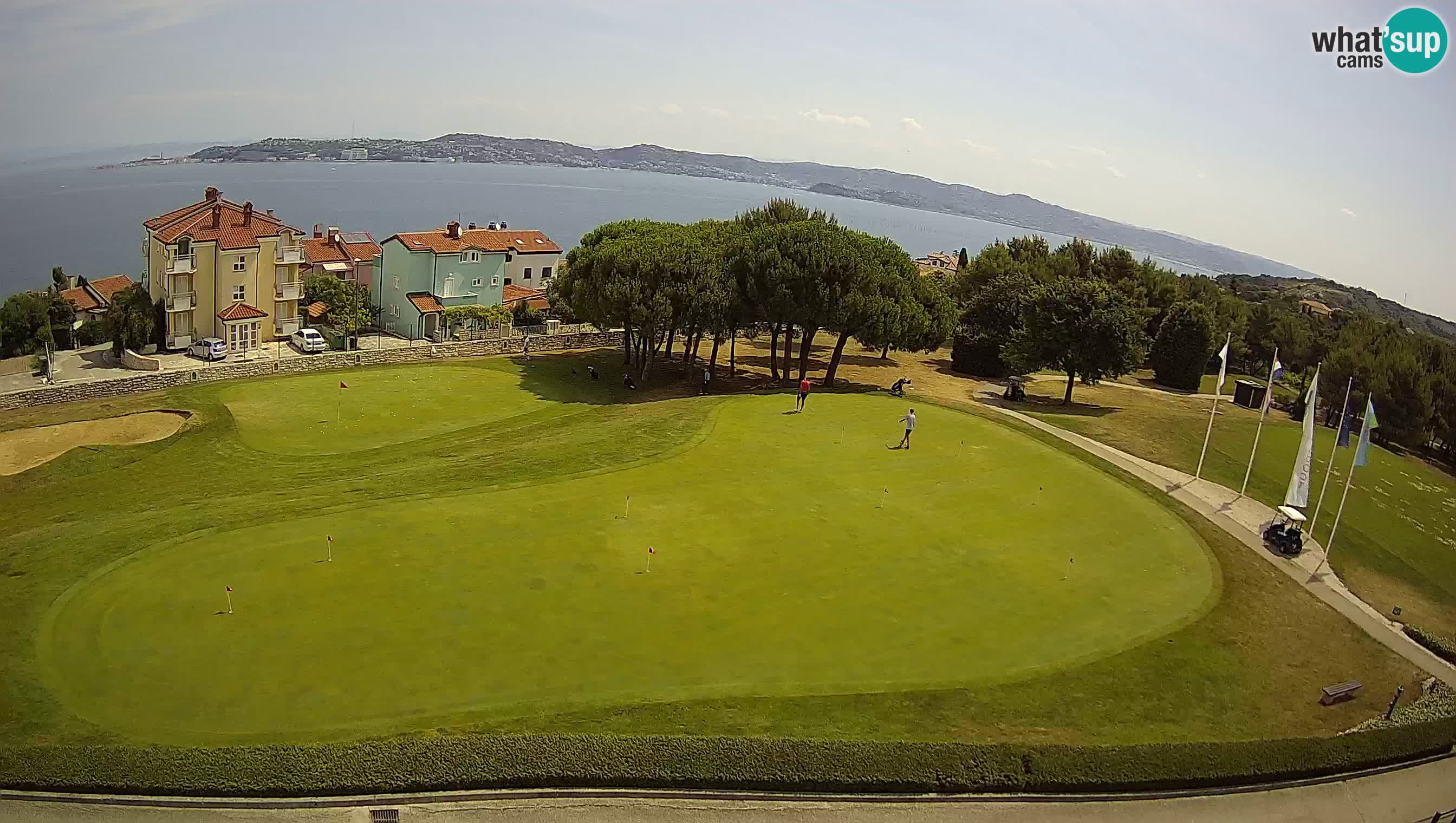 Golf Adriatic Live webcam Savudrija – Rezidencija Skiper – Istria – Croatia