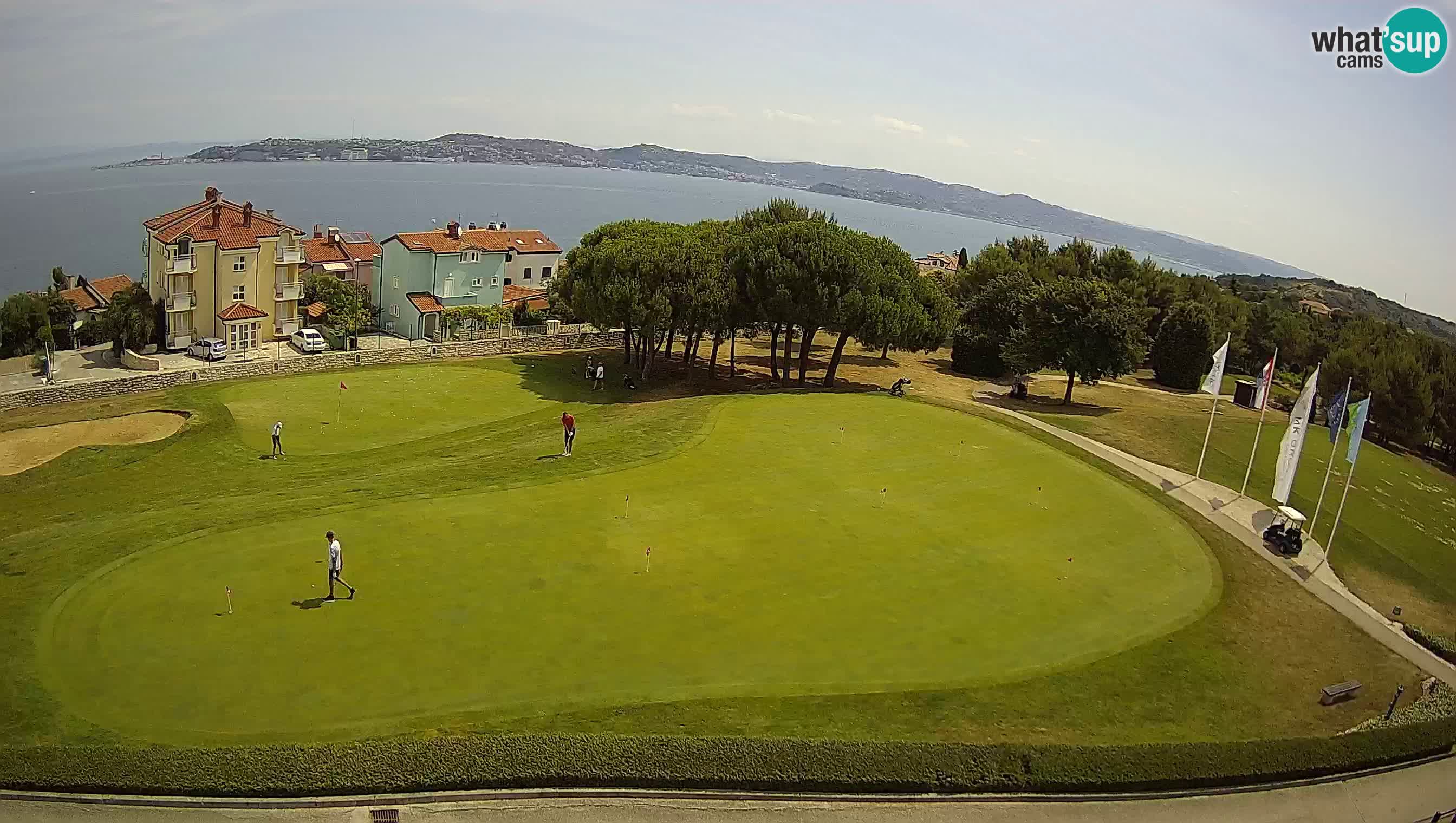 Golf Adriatic Spletna kamera v živo Savudrija – Rezidencija Skiper – Istra – Hrvaška