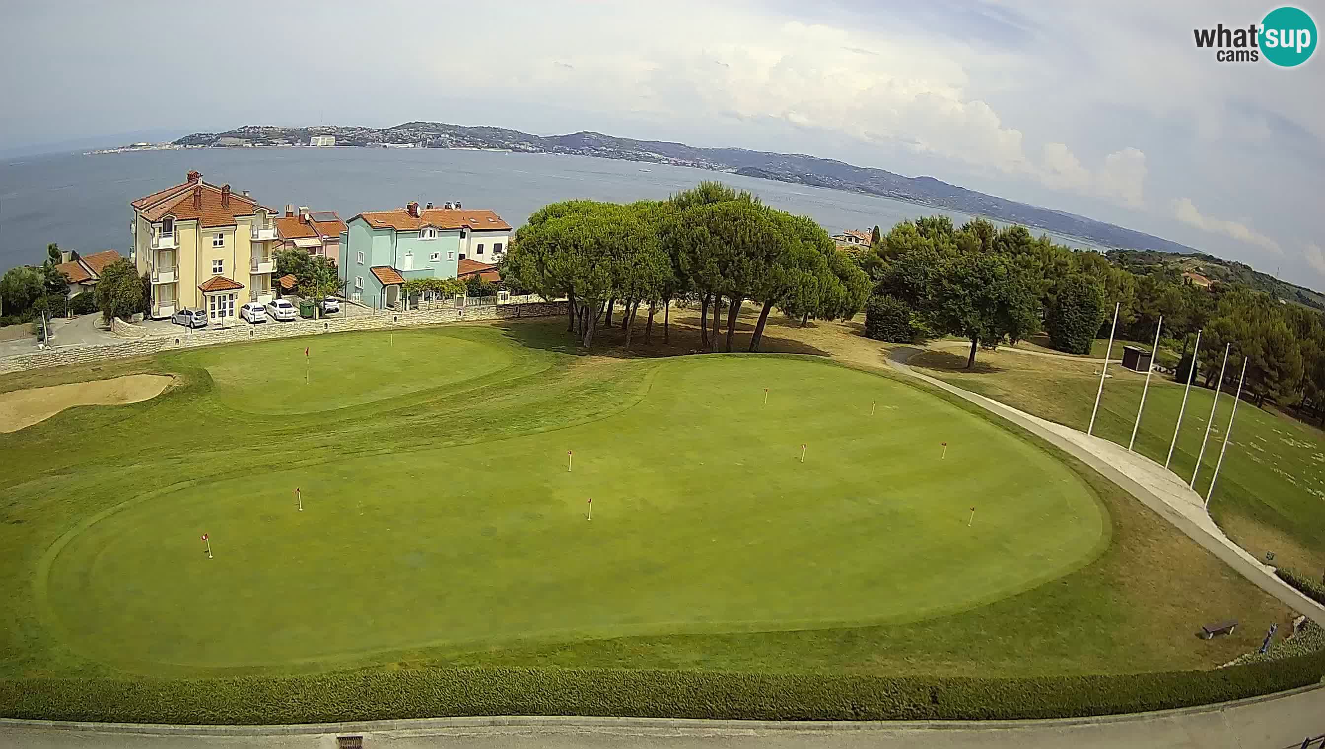 Golf Adriatic Live webcam Savudrija – Rezidencija Skiper – Istria – Croazia