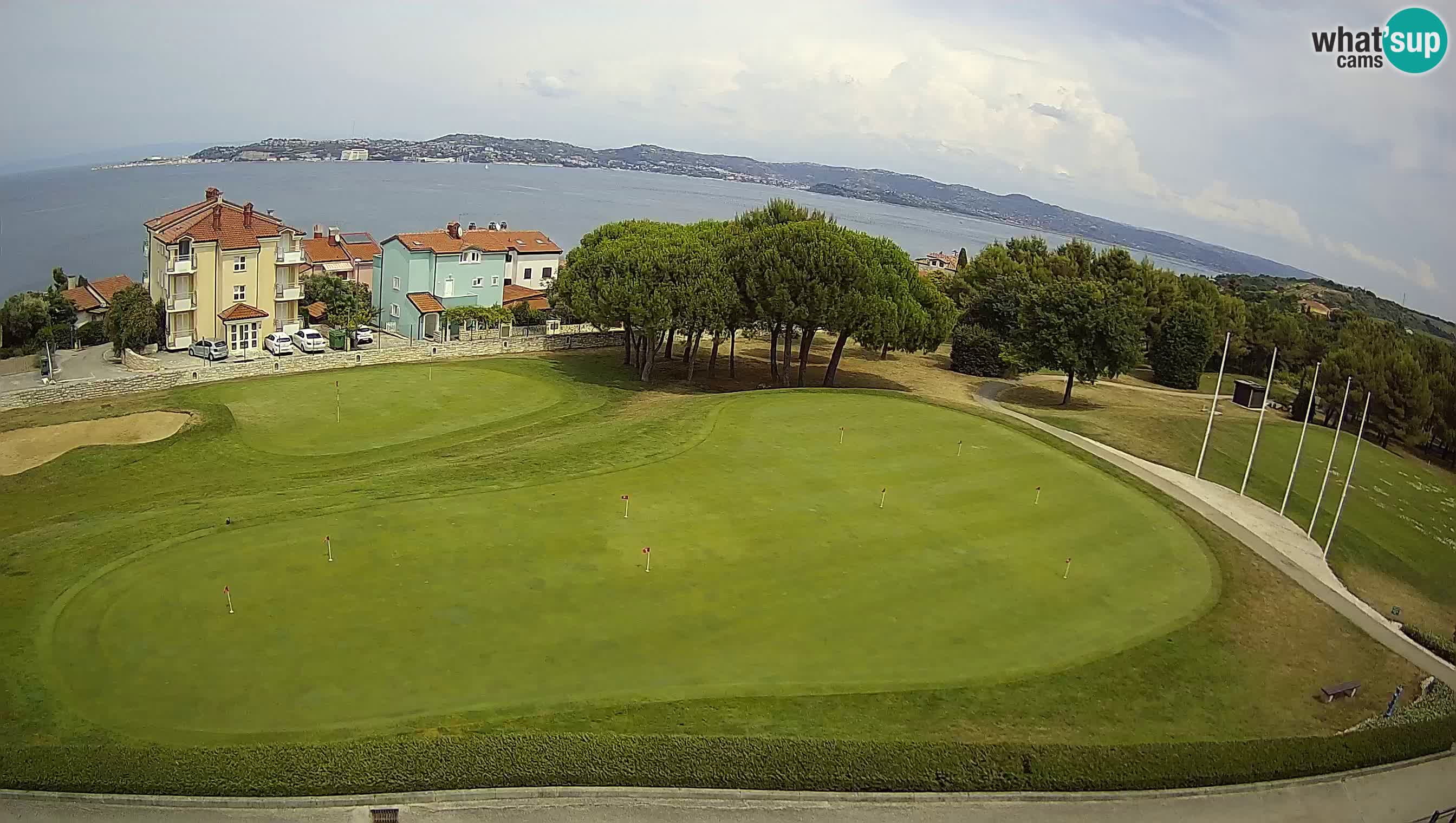 Golf Adriatic Spletna kamera v živo Savudrija – Rezidencija Skiper – Istra – Hrvaška