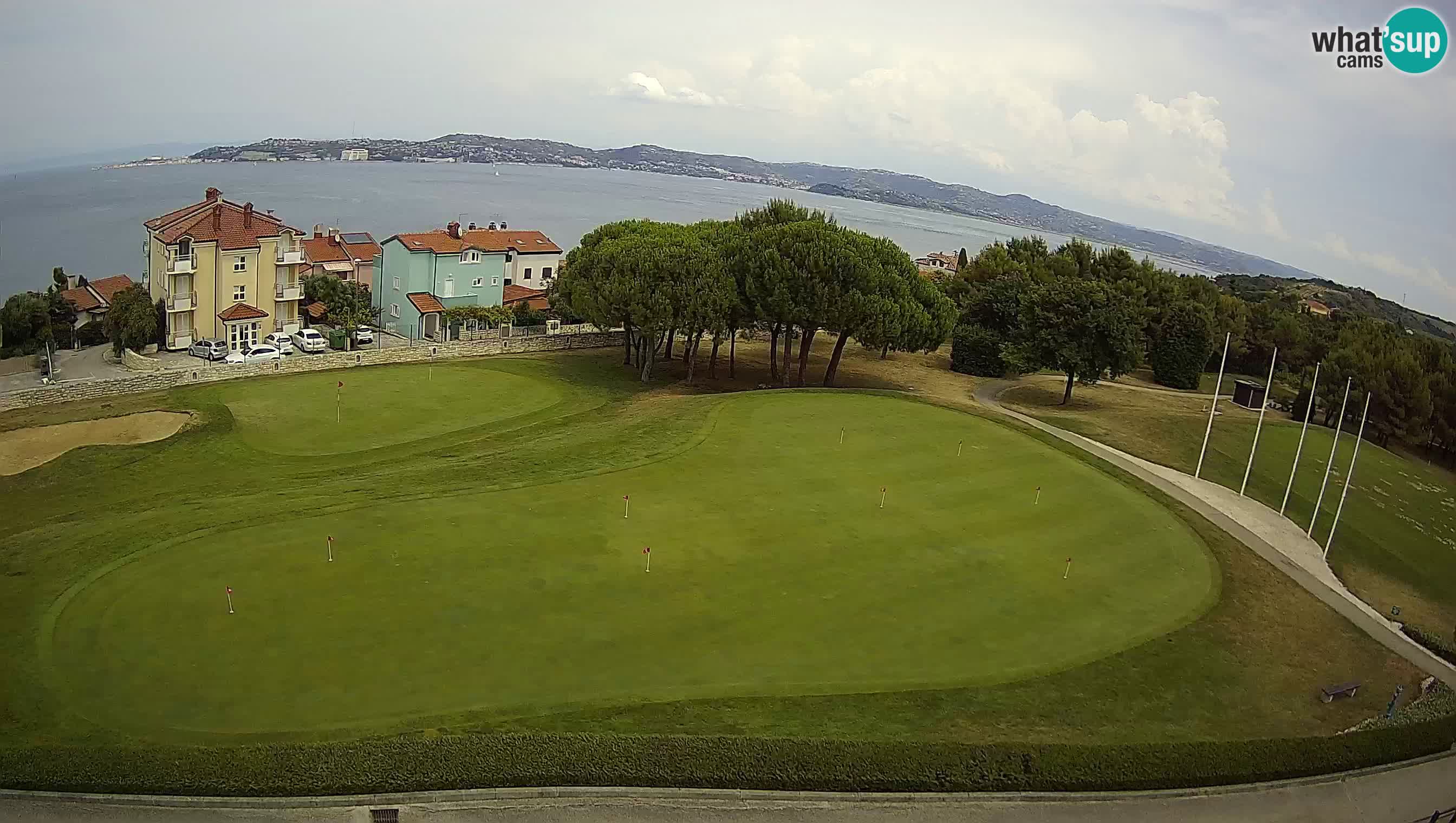 Golf Adriatique Webcam en direct Savudrija – Rezidencija Skiper – Istrie – Croatie