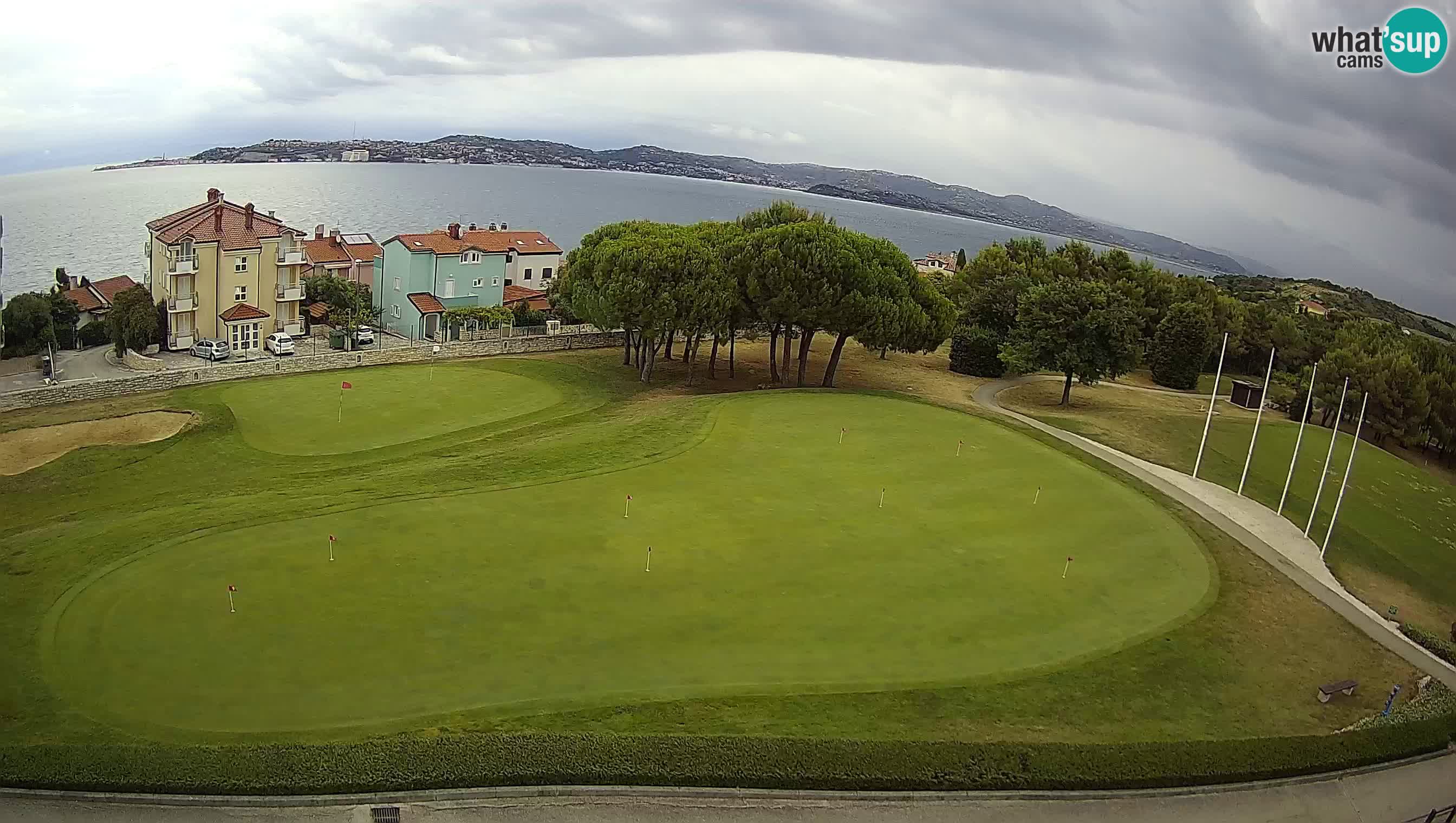 Golf Adriatic Spletna kamera v živo Savudrija – Rezidencija Skiper – Istra – Hrvaška