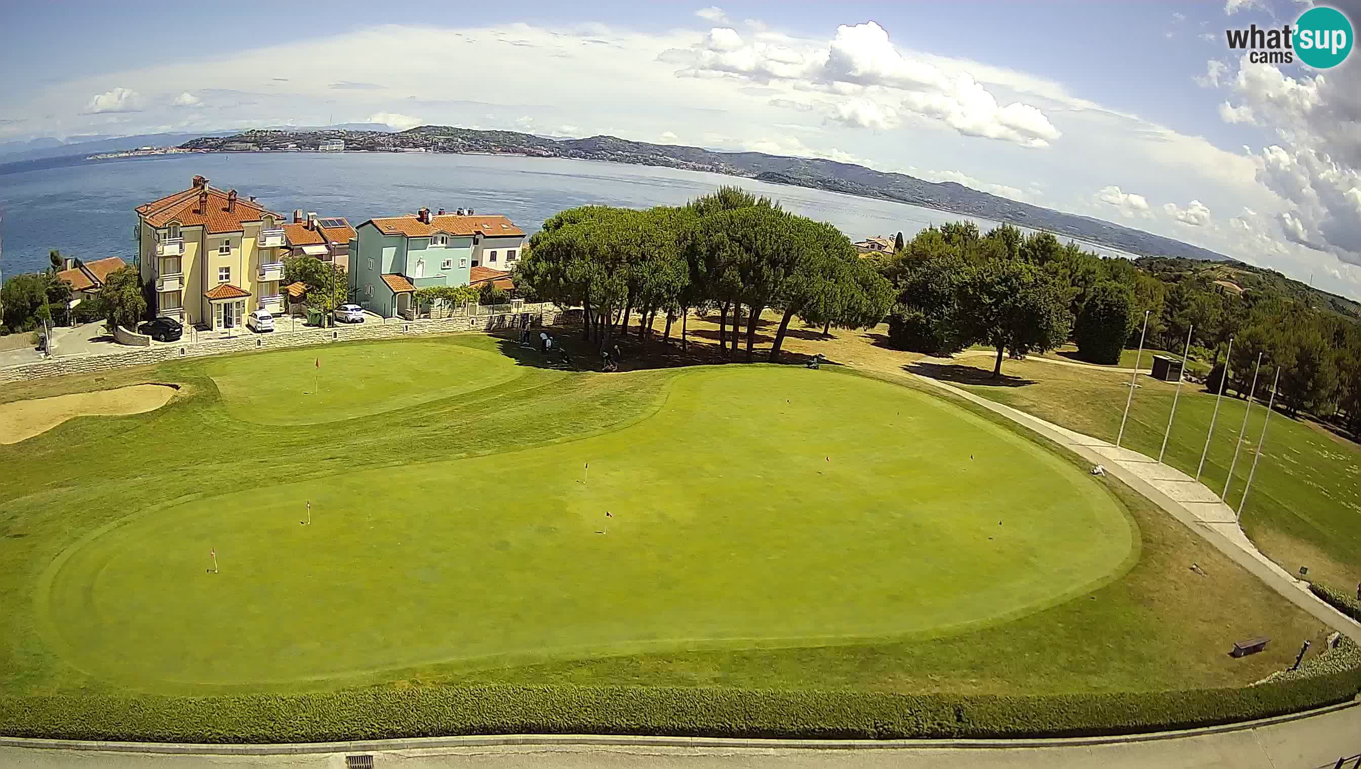 Golf Adriatic Spletna kamera v živo Savudrija – Rezidencija Skiper – Istra – Hrvaška