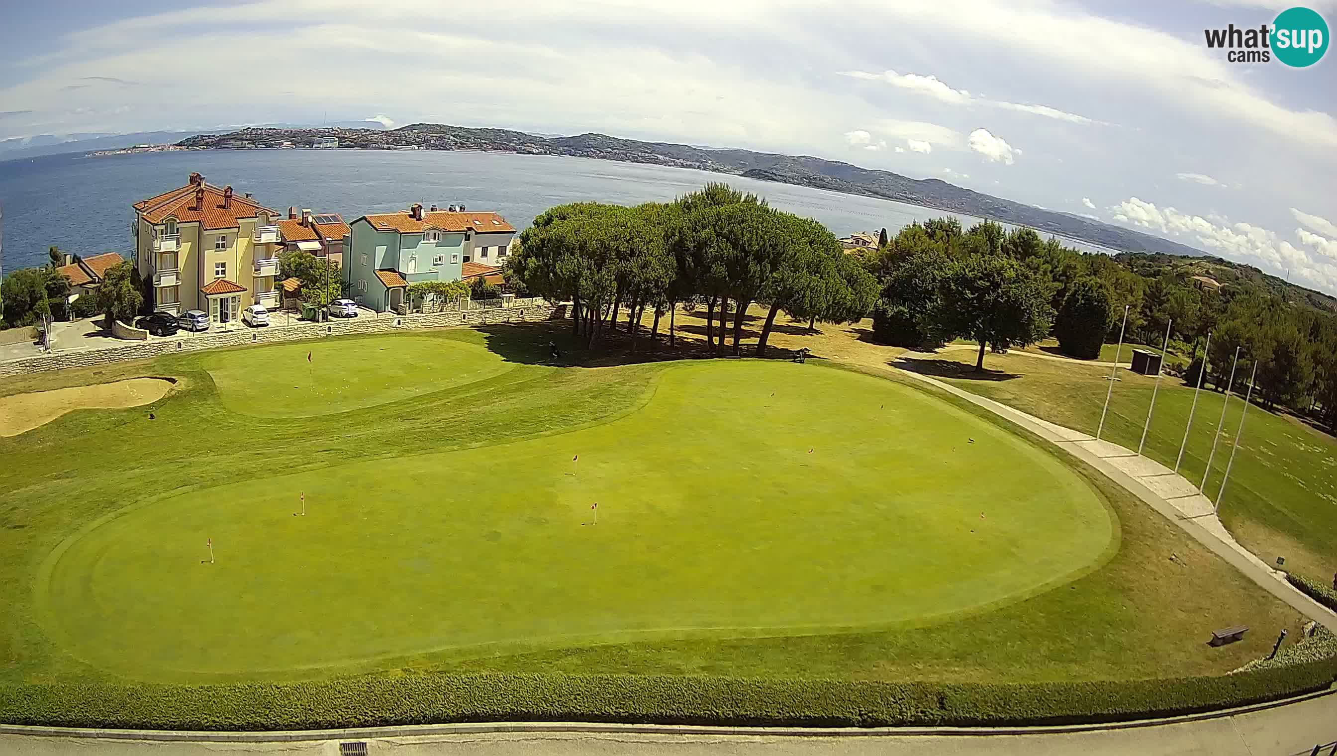 Golf Adriatic Spletna kamera v živo Savudrija – Rezidencija Skiper – Istra – Hrvaška