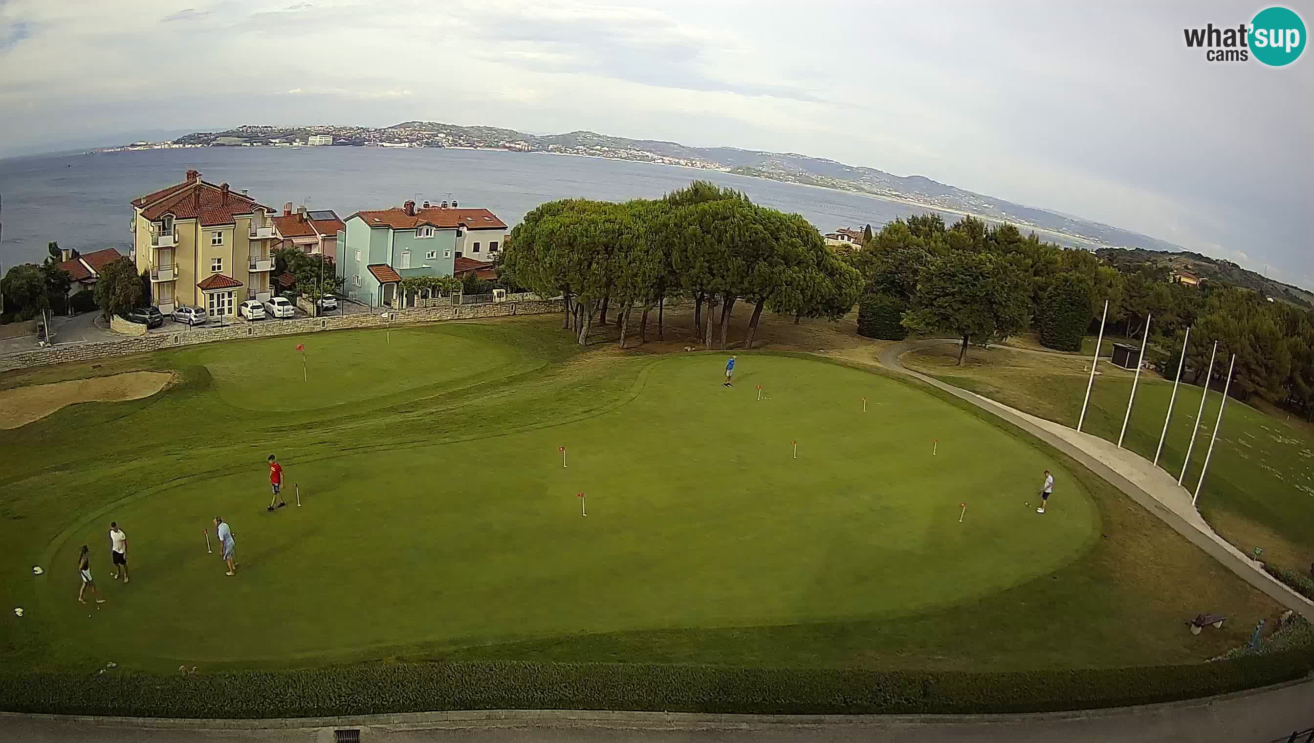 Golf Adriatic Live webcam Savudrija – Rezidencija Skiper – Istria – Croazia