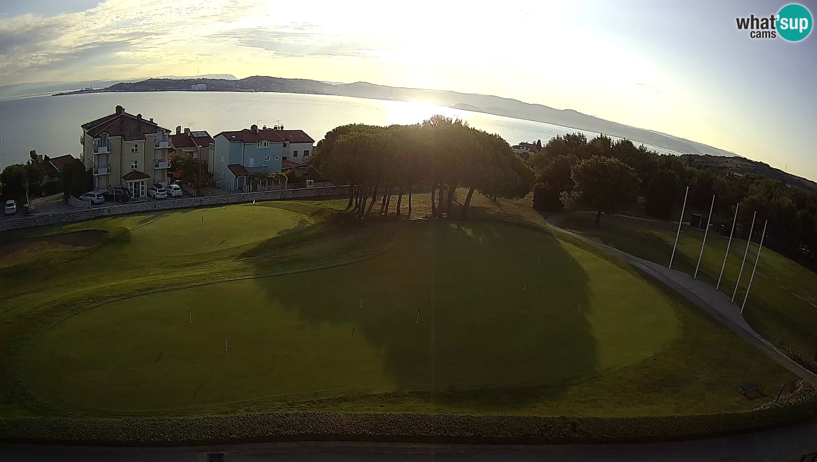 Golf Adriatic Spletna kamera v živo Savudrija – Rezidencija Skiper – Istra – Hrvaška