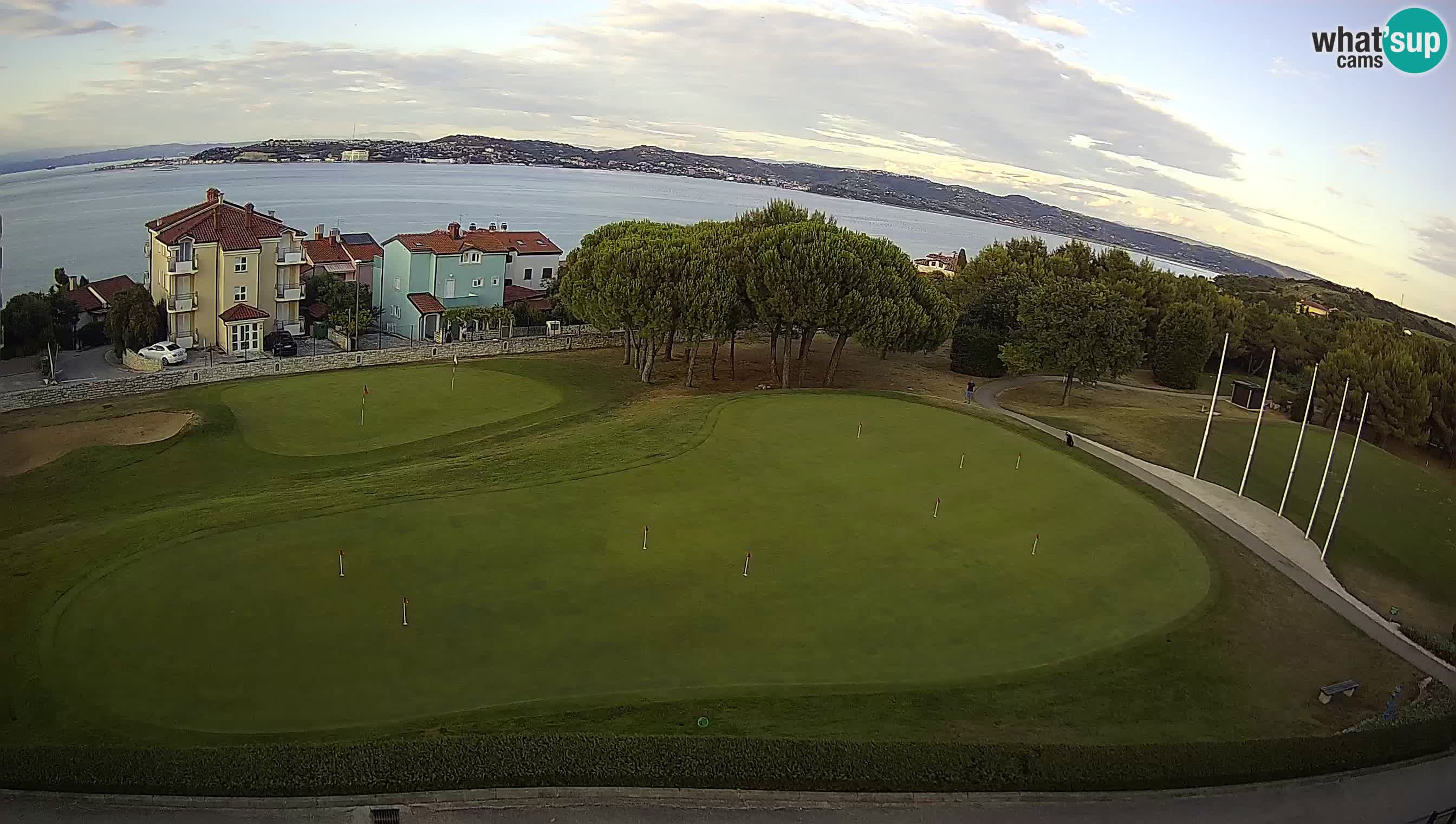 Golf Adriatic Cámara web en vivo Savudrija – Rezidencija Skiper – Istria – Croacia