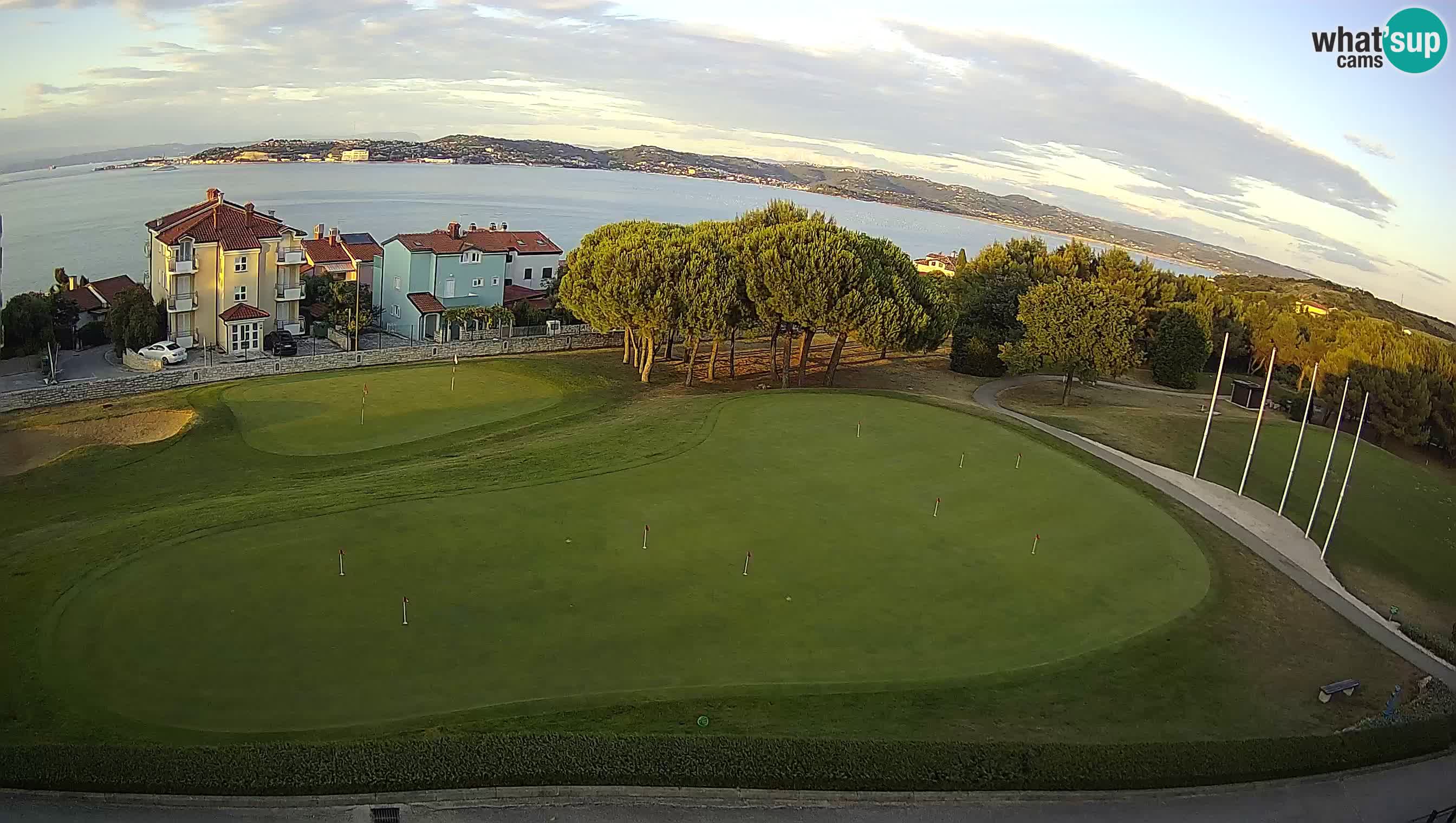 Golf Adriatic Spletna kamera v živo Savudrija – Rezidencija Skiper – Istra – Hrvaška