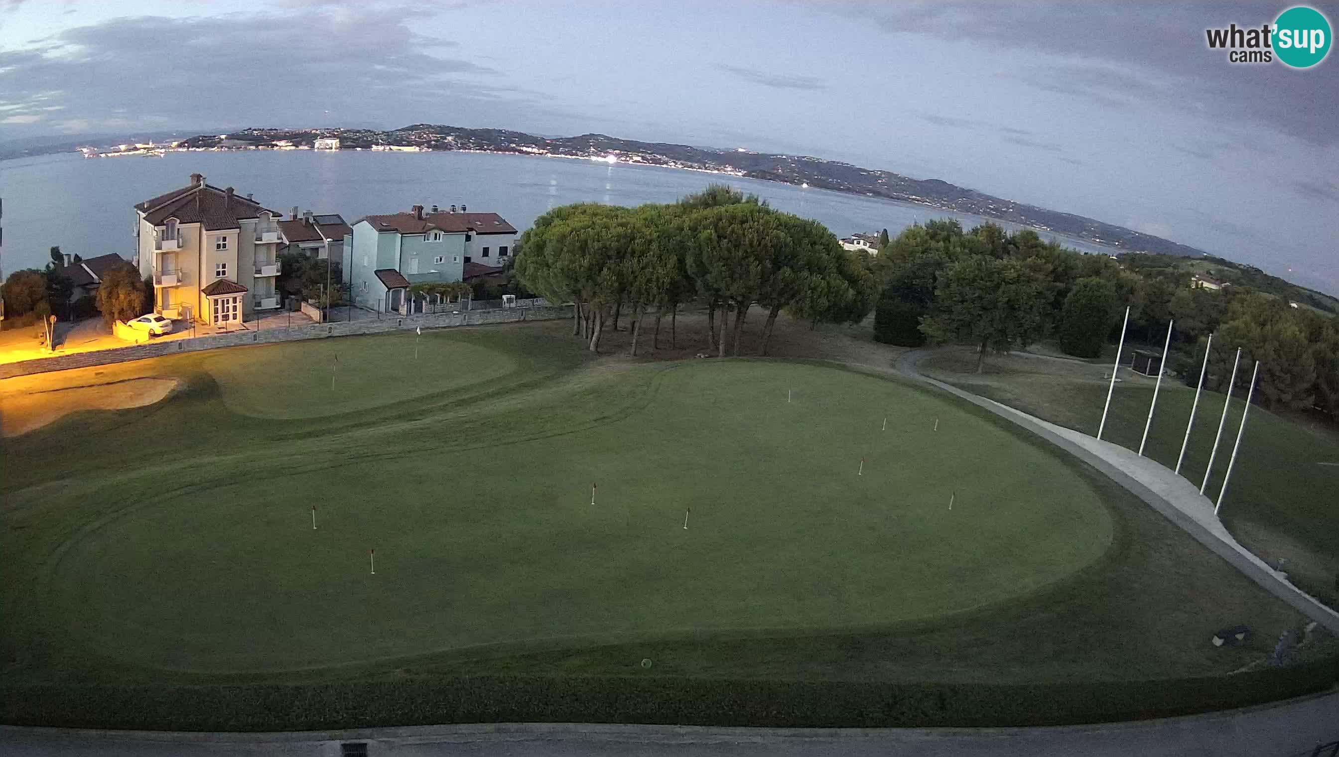 Golf Adriatic Spletna kamera v živo Savudrija – Rezidencija Skiper – Istra – Hrvaška