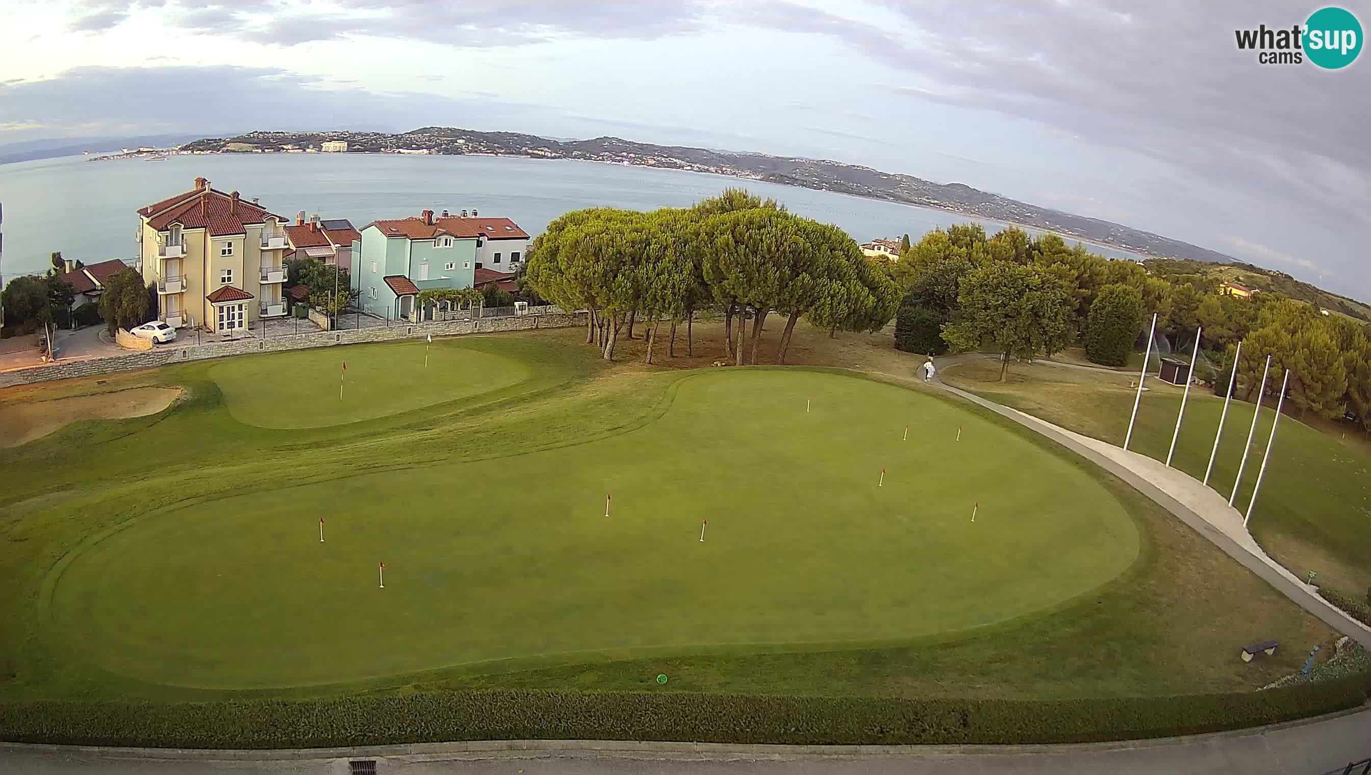 Golf Adriatic Spletna kamera v živo Savudrija – Rezidencija Skiper – Istra – Hrvaška