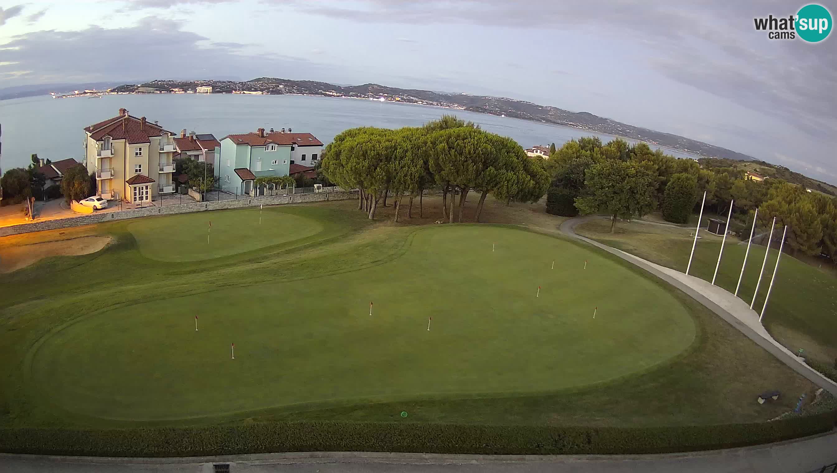 Golf Adriatic Spletna kamera v živo Savudrija – Rezidencija Skiper – Istra – Hrvaška