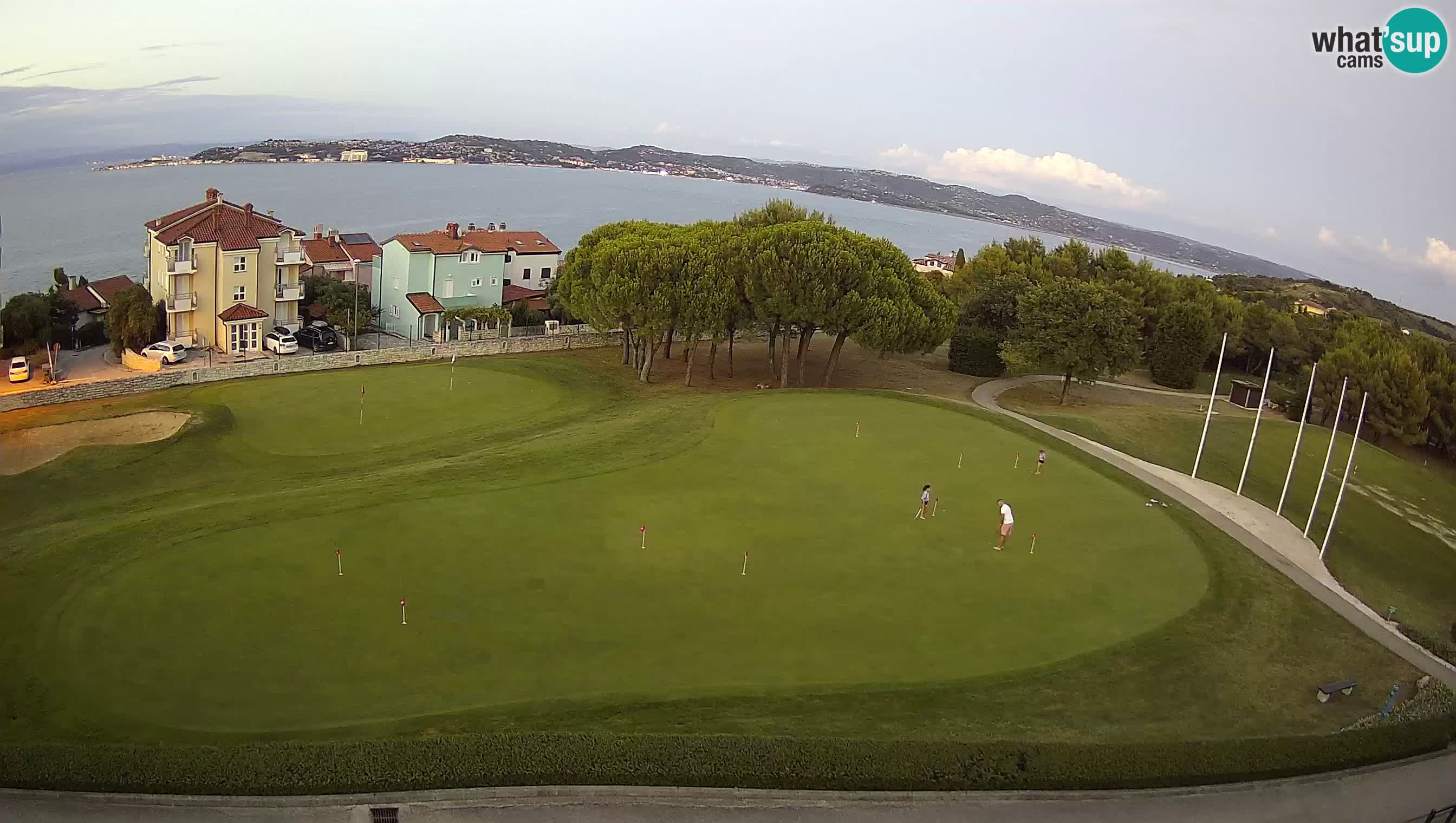Golf Adriatic Spletna kamera v živo Savudrija – Rezidencija Skiper – Istra – Hrvaška