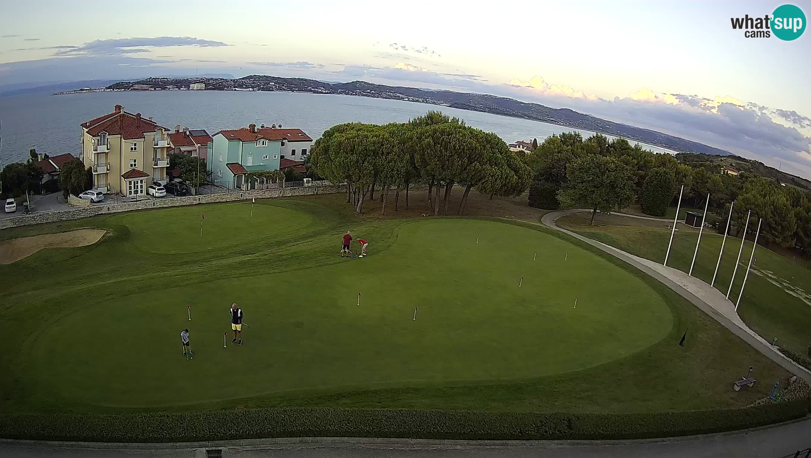 Golf Adriatic Cámara web en vivo Savudrija – Rezidencija Skiper – Istria – Croacia