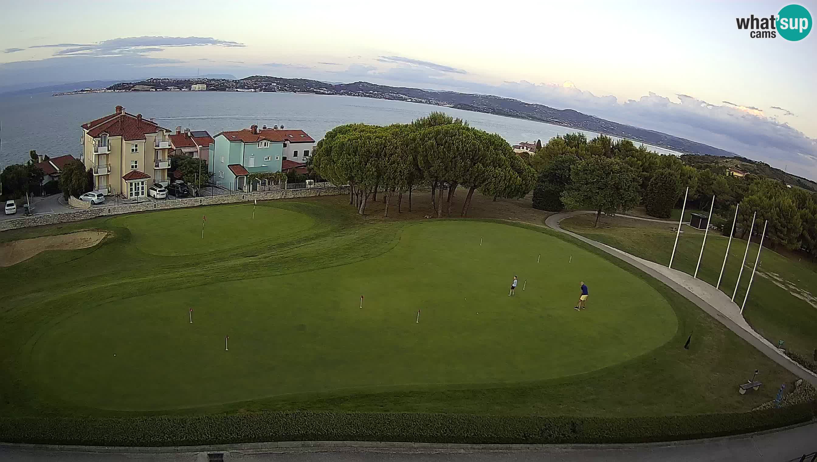 Golf Adriatic Spletna kamera v živo Savudrija – Rezidencija Skiper – Istra – Hrvaška