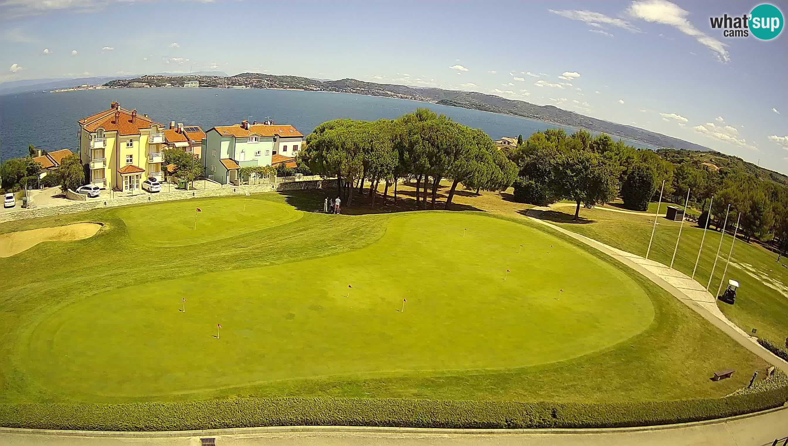 Golf Adriatic Spletna kamera v živo Savudrija – Rezidencija Skiper – Istra – Hrvaška