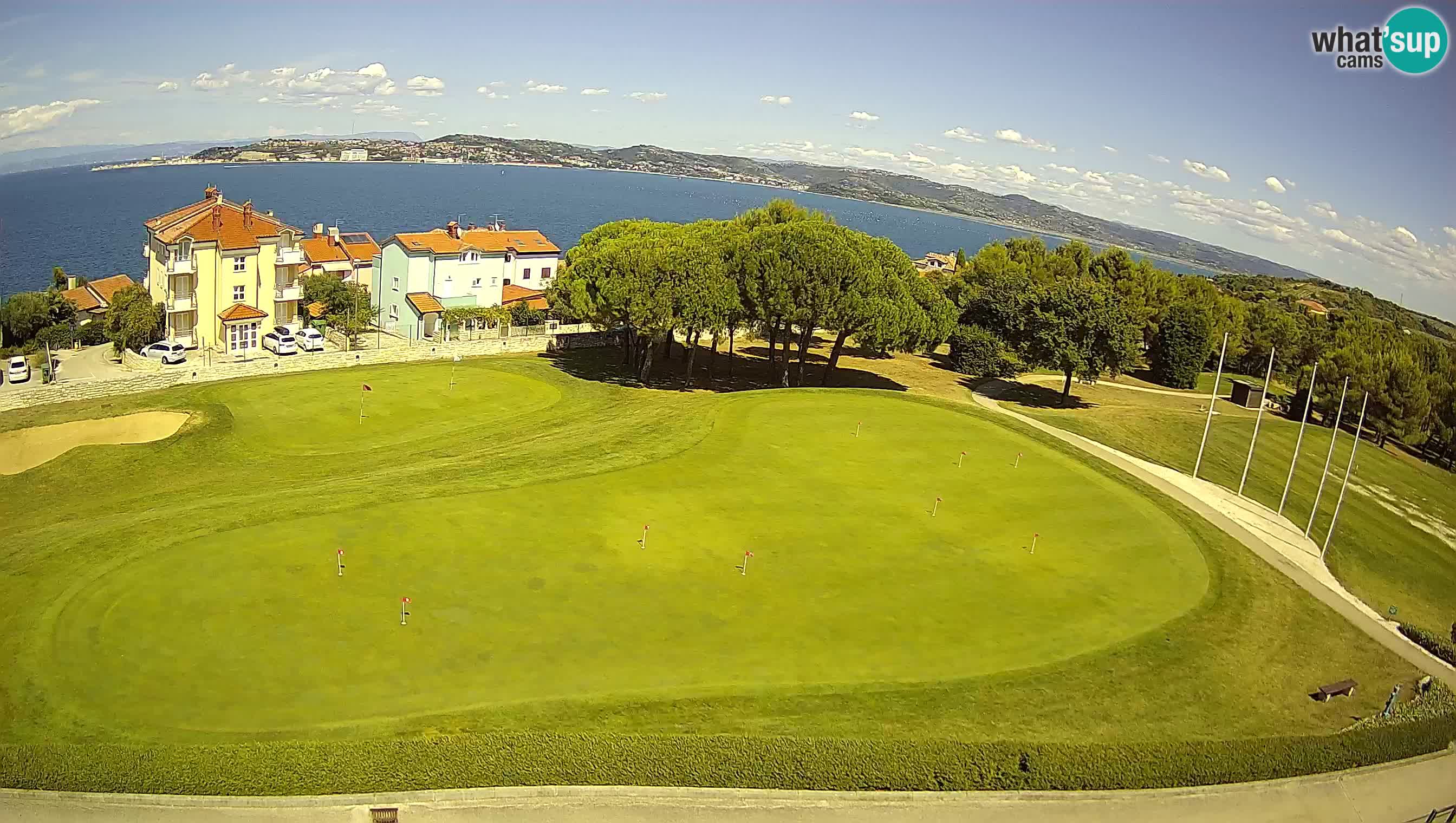 Golf Adriatic Spletna kamera v živo Savudrija – Rezidencija Skiper – Istra – Hrvaška