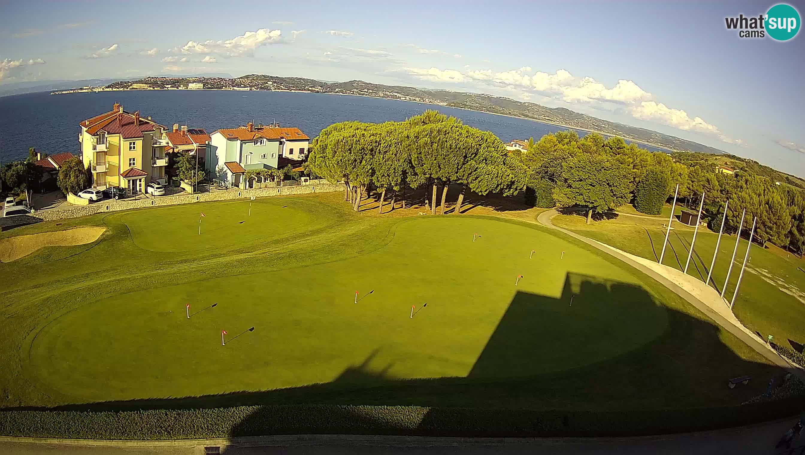 Golf Adriatic Spletna kamera v živo Savudrija – Rezidencija Skiper – Istra – Hrvaška