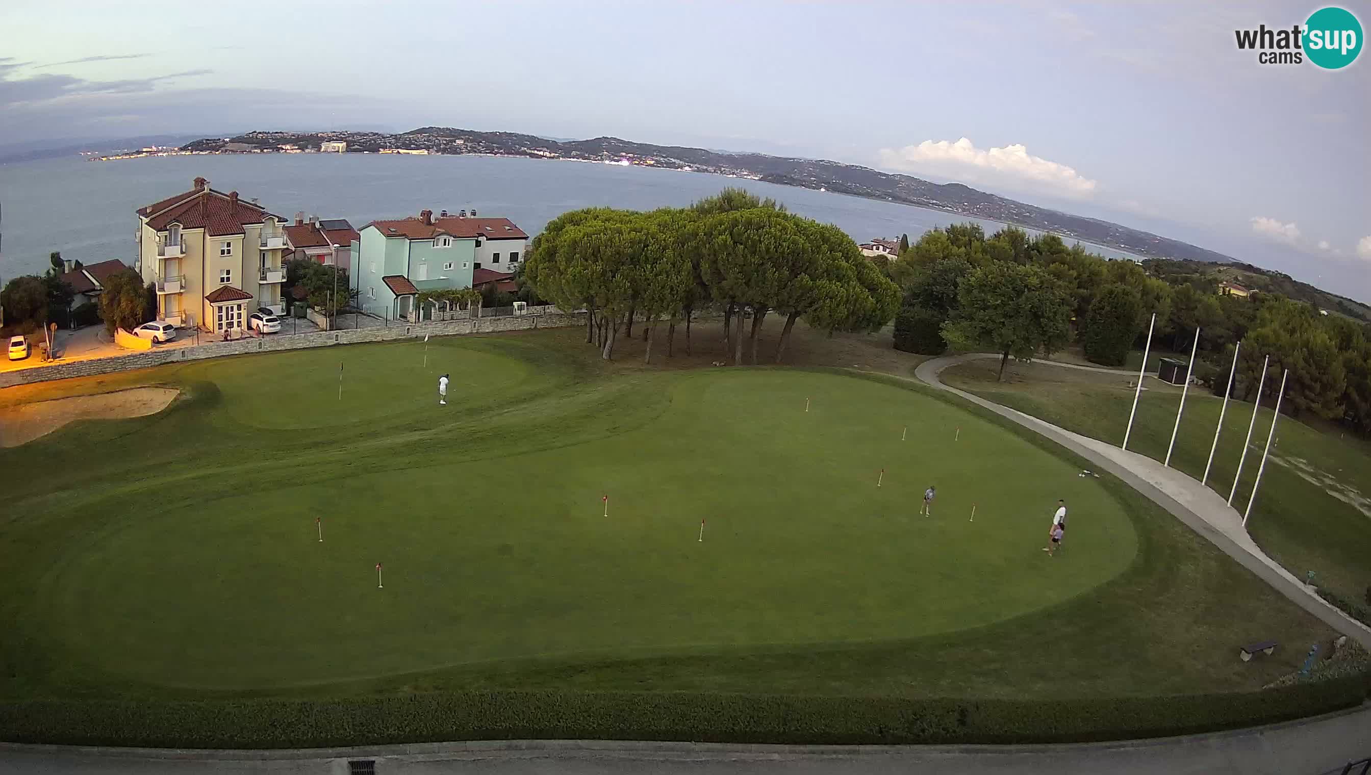 Golf Adriatique Webcam en direct Savudrija – Rezidencija Skiper – Istrie – Croatie
