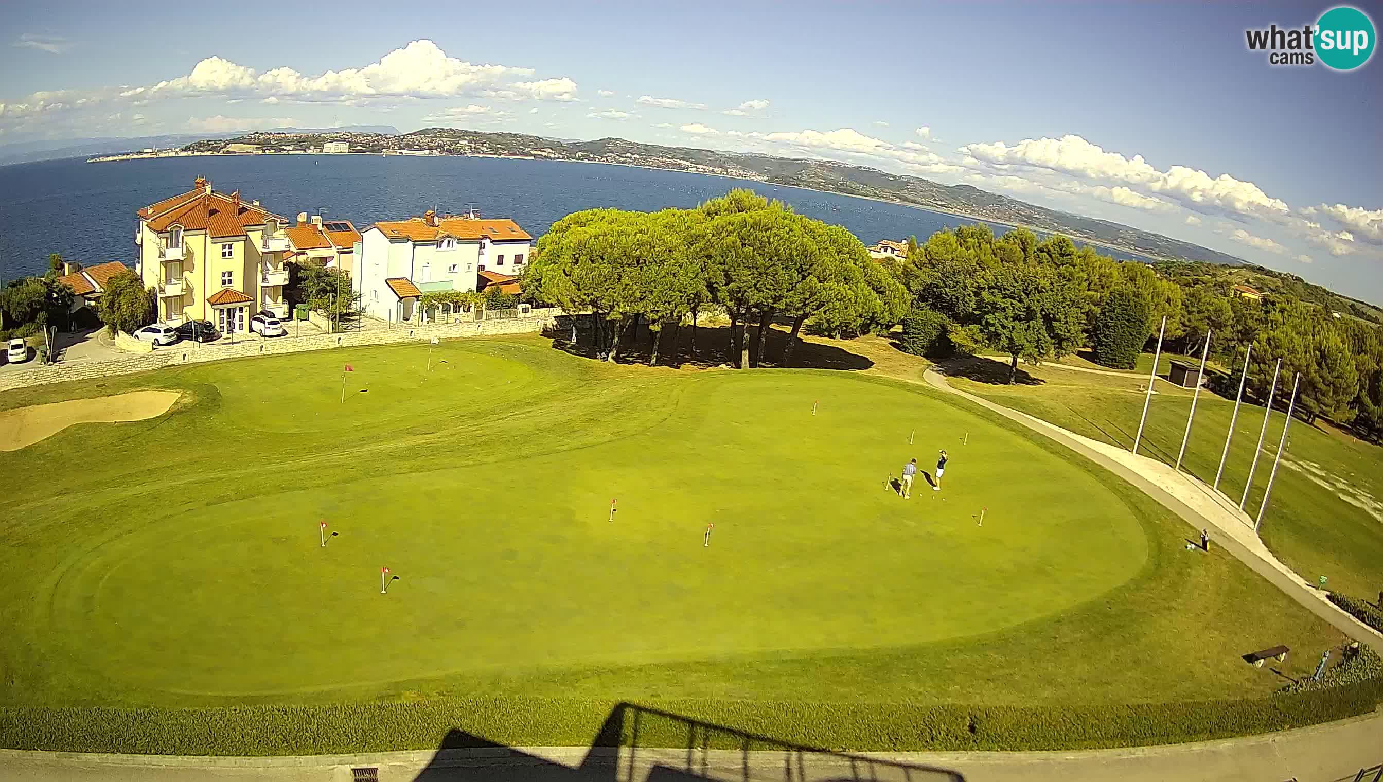 Golf Adriatic Spletna kamera v živo Savudrija – Rezidencija Skiper – Istra – Hrvaška