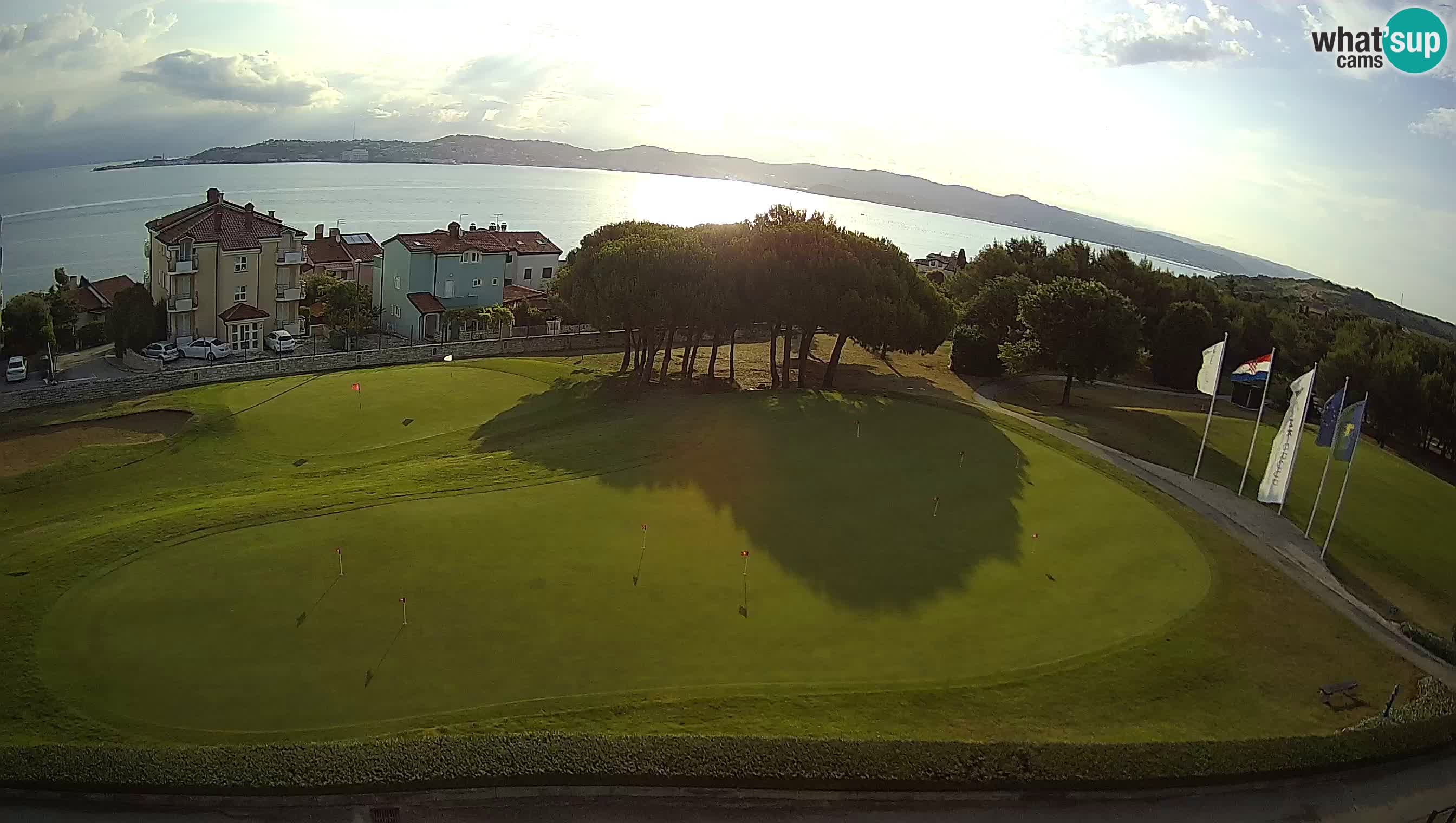 Golf Adriatic Spletna kamera v živo Savudrija – Rezidencija Skiper – Istra – Hrvaška