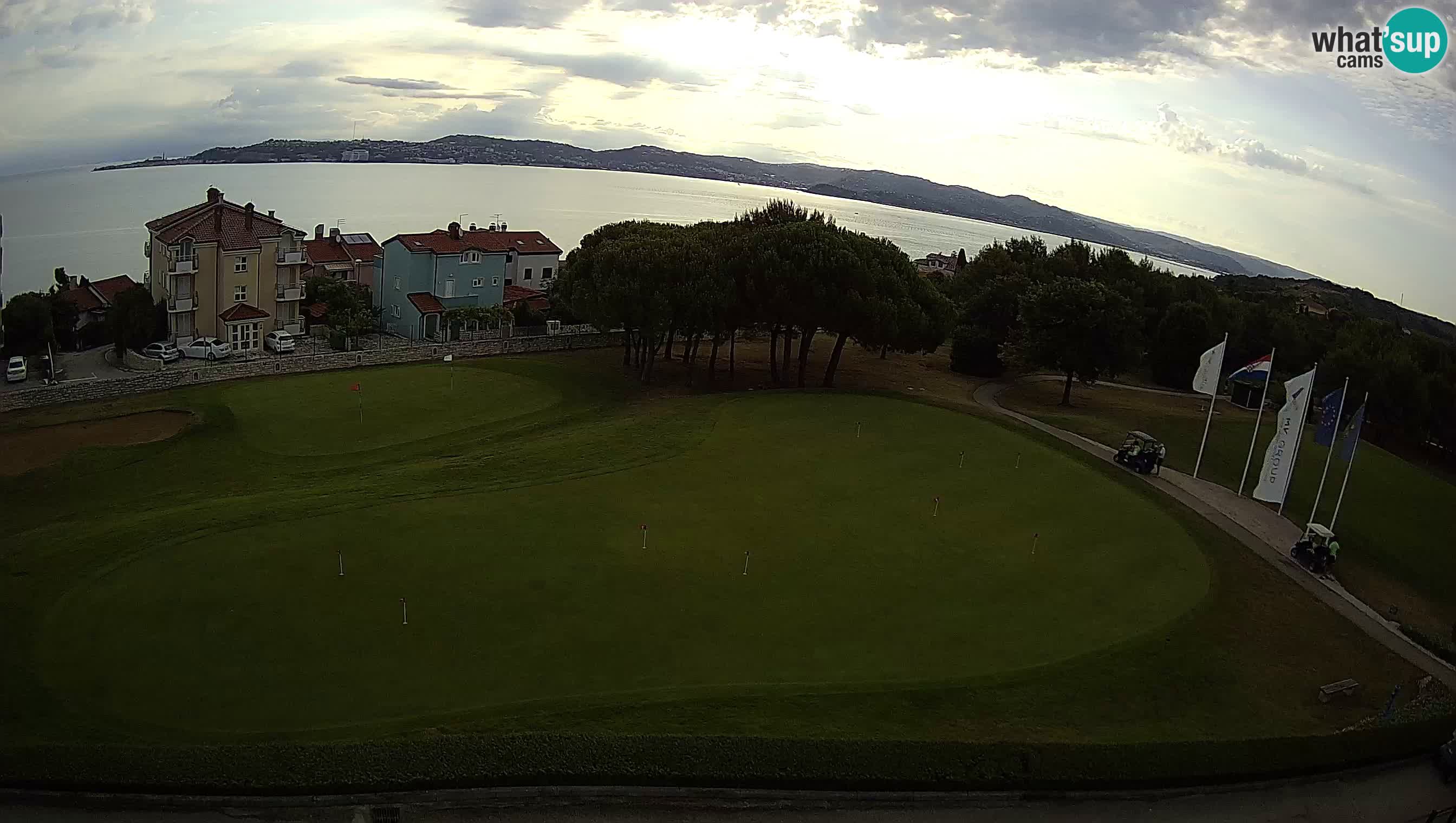 Golf Adriatic Cámara web en vivo Savudrija – Rezidencija Skiper – Istria – Croacia