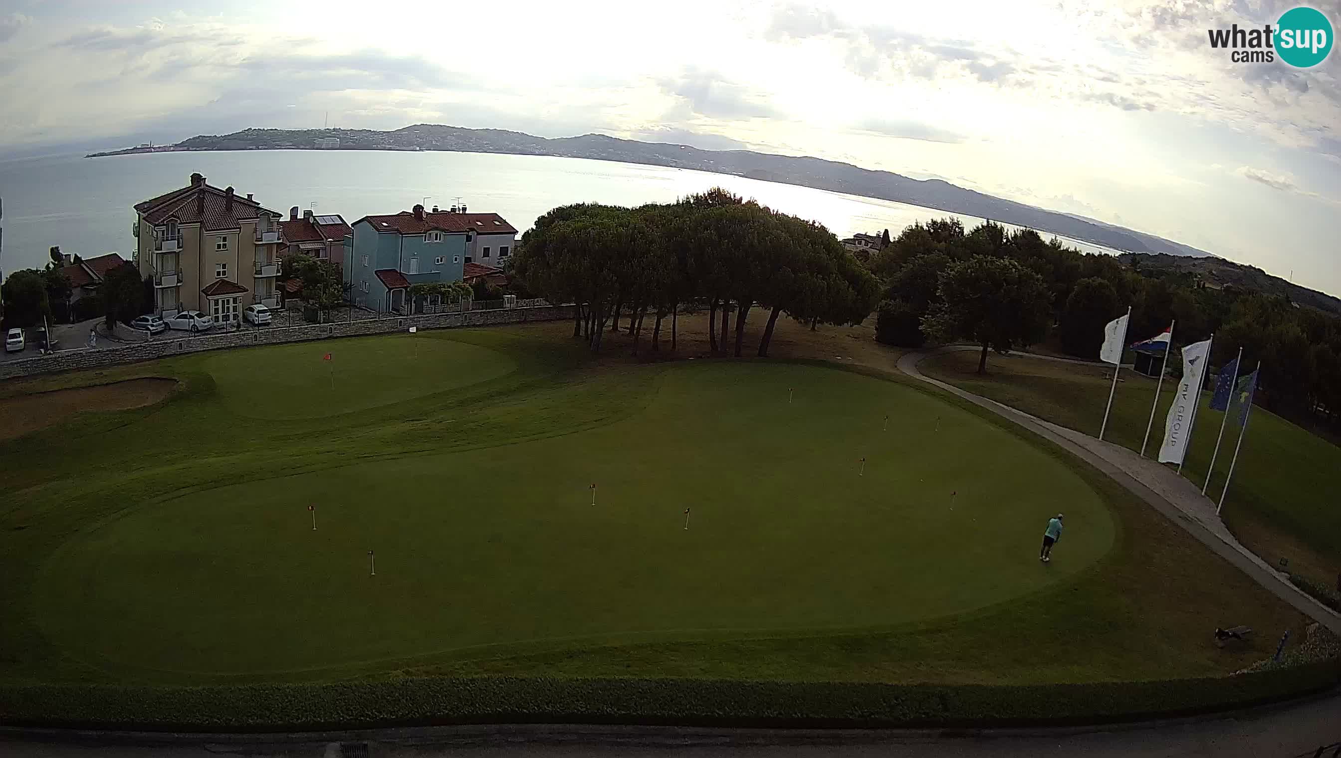 Golf Adriatic Spletna kamera v živo Savudrija – Rezidencija Skiper – Istra – Hrvaška