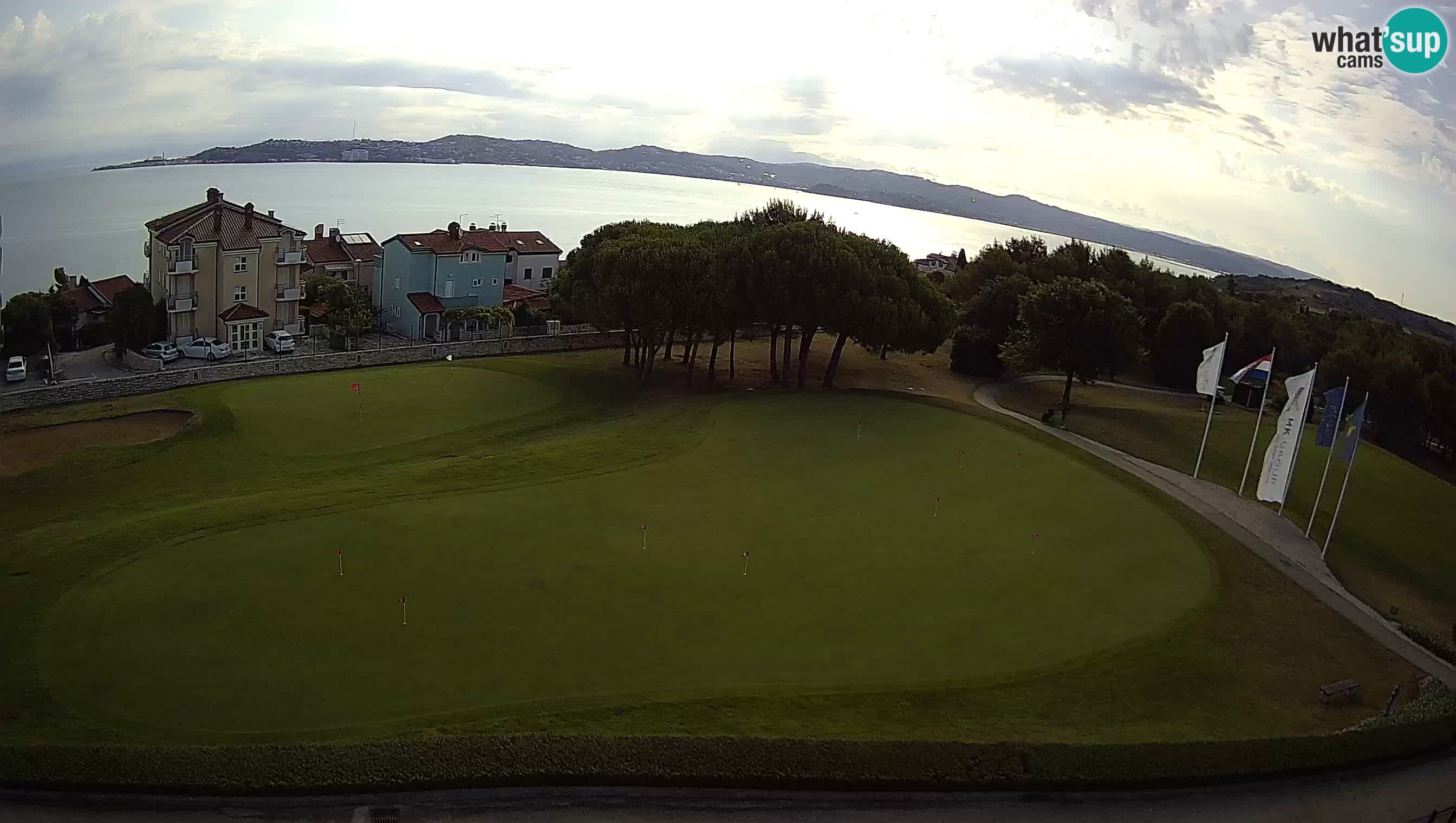 Golf Adriatic Spletna kamera v živo Savudrija – Rezidencija Skiper – Istra – Hrvaška