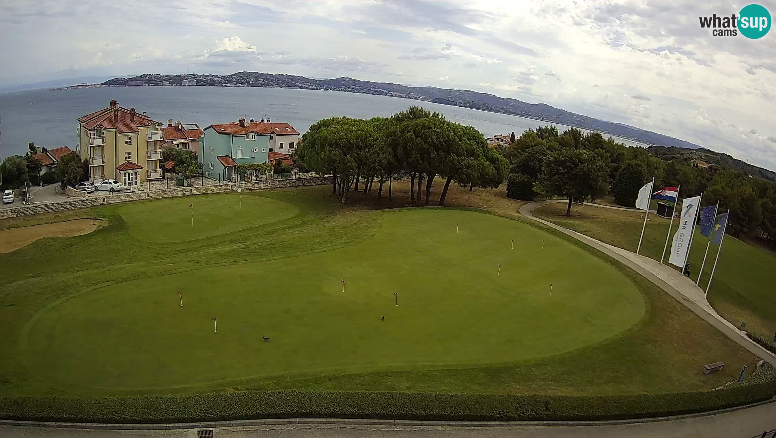 Golf Adriatic Spletna kamera v živo Savudrija – Rezidencija Skiper – Istra – Hrvaška