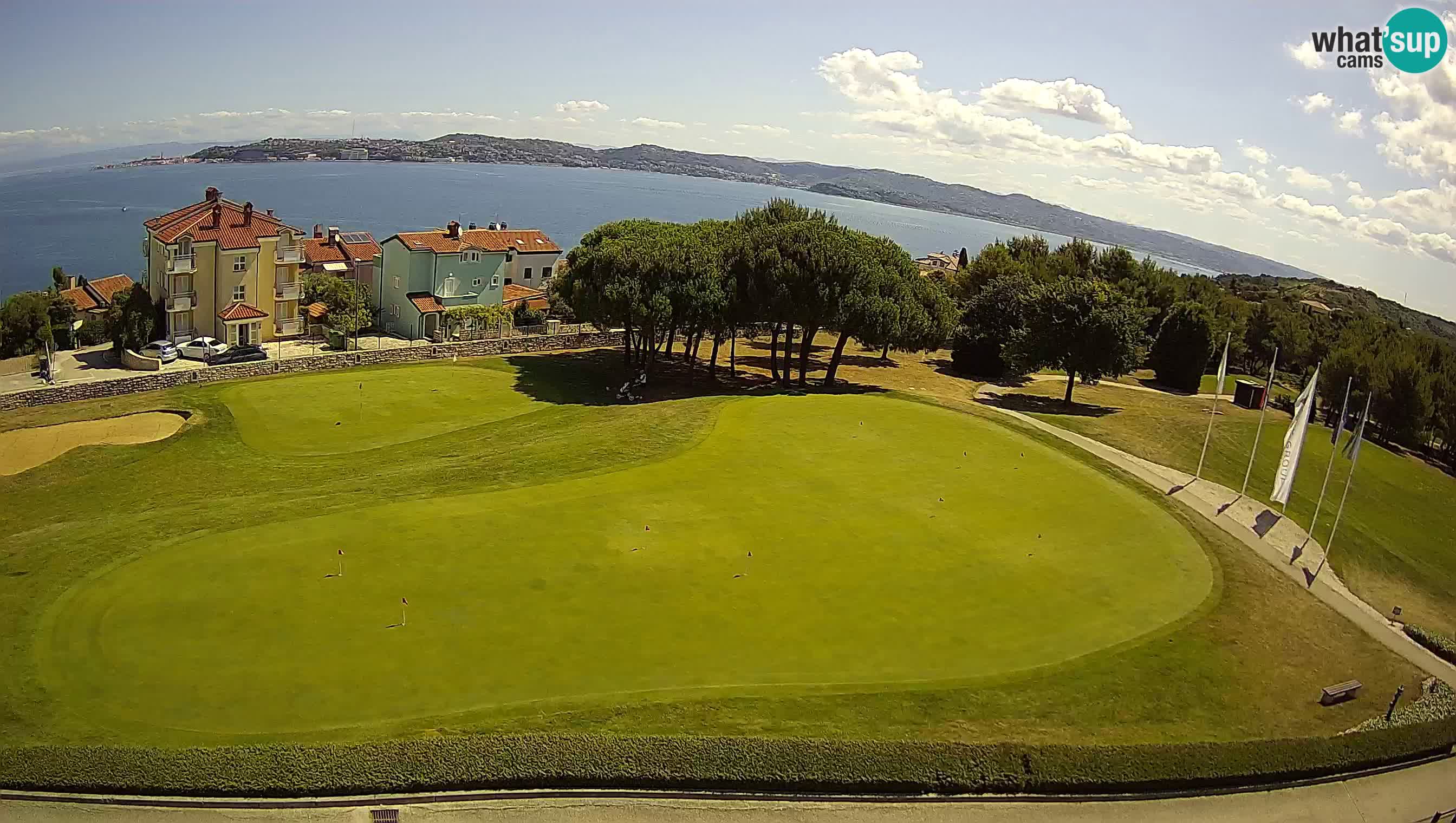 Golf Adriatic Spletna kamera v živo Savudrija – Rezidencija Skiper – Istra – Hrvaška