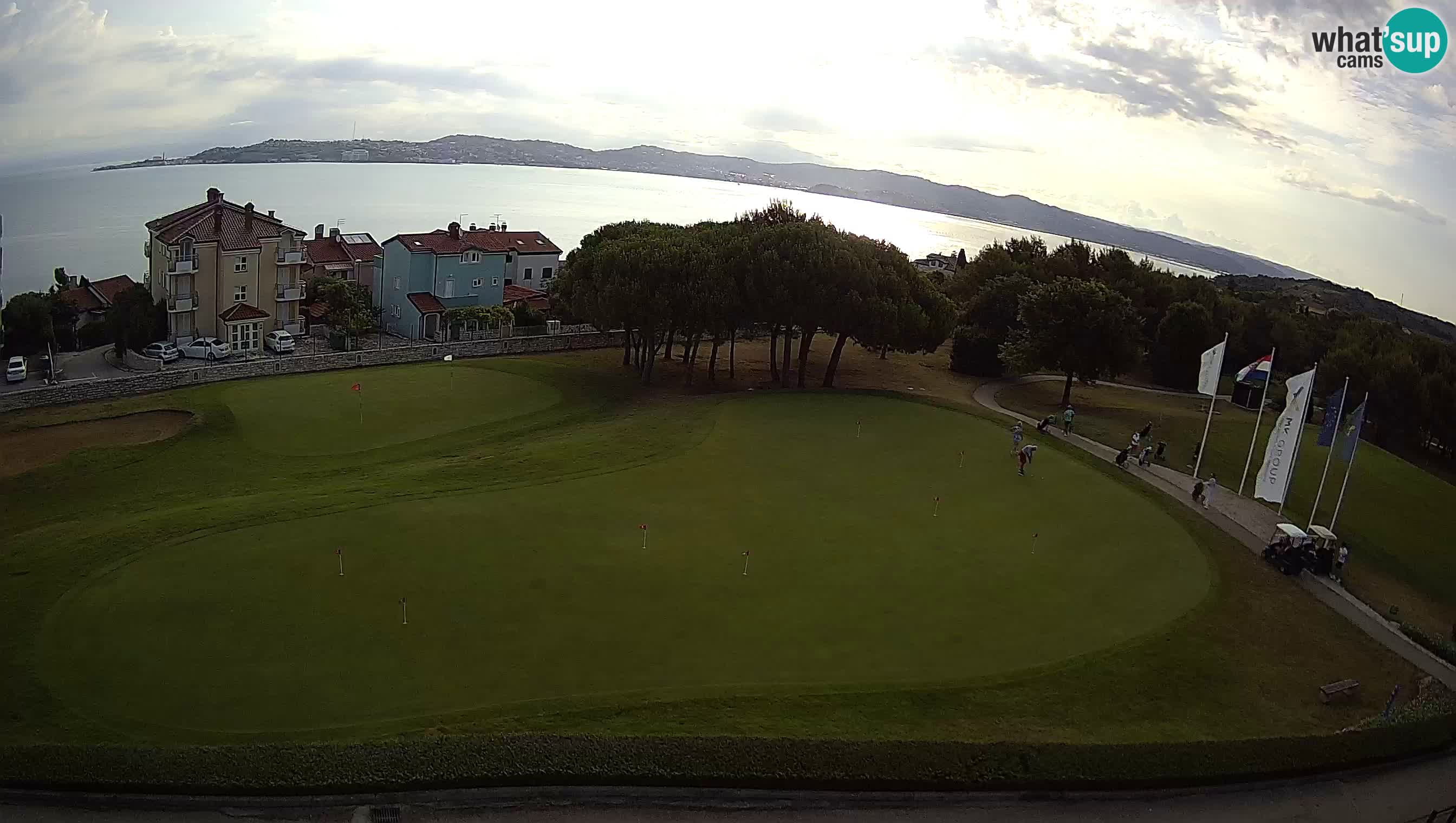Golf Adriatic Cámara web en vivo Savudrija – Rezidencija Skiper – Istria – Croacia