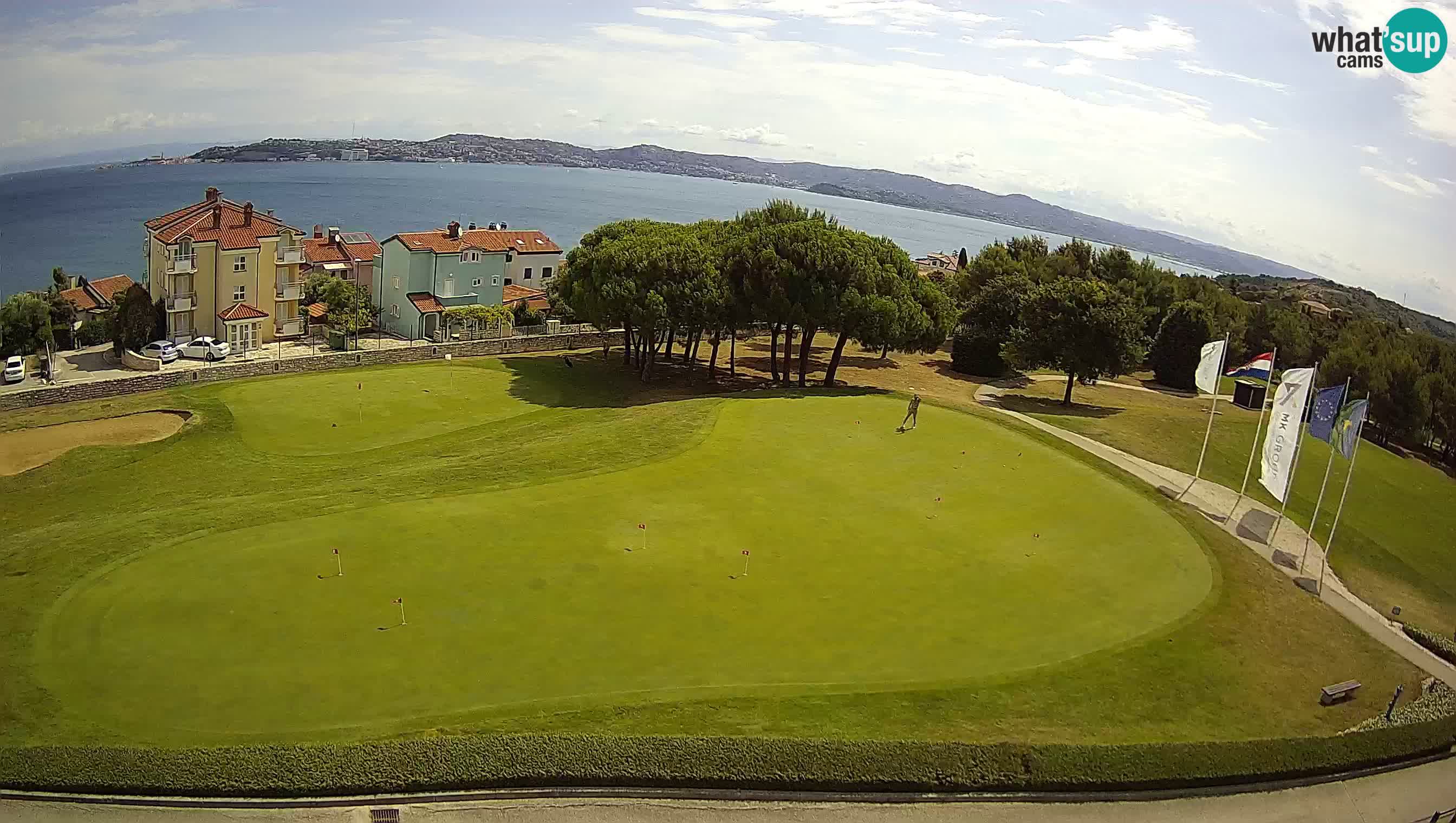 Golf Adriatic Cámara web en vivo Savudrija – Rezidencija Skiper – Istria – Croacia