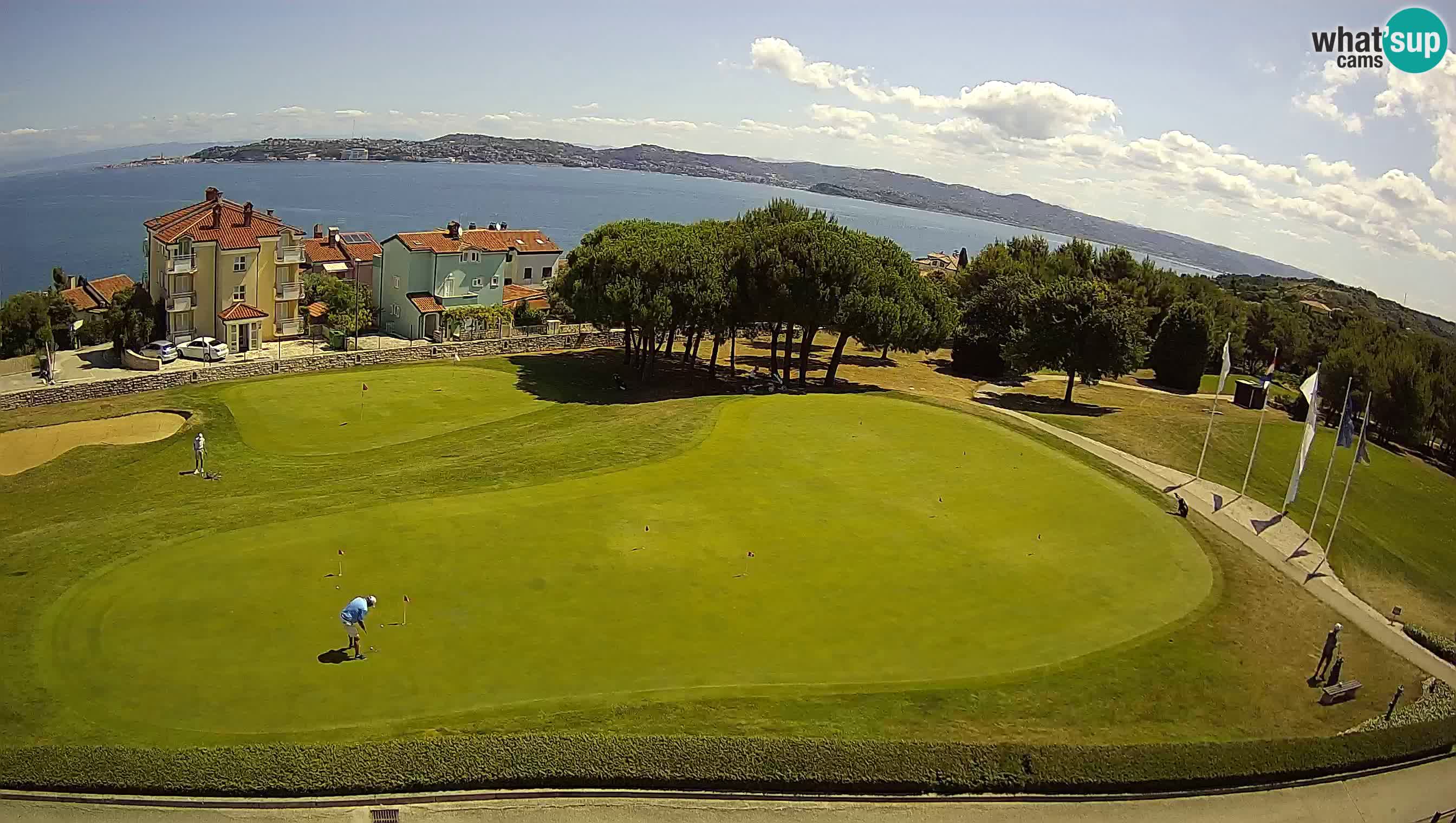 Golf Adriatic Cámara web en vivo Savudrija – Rezidencija Skiper – Istria – Croacia