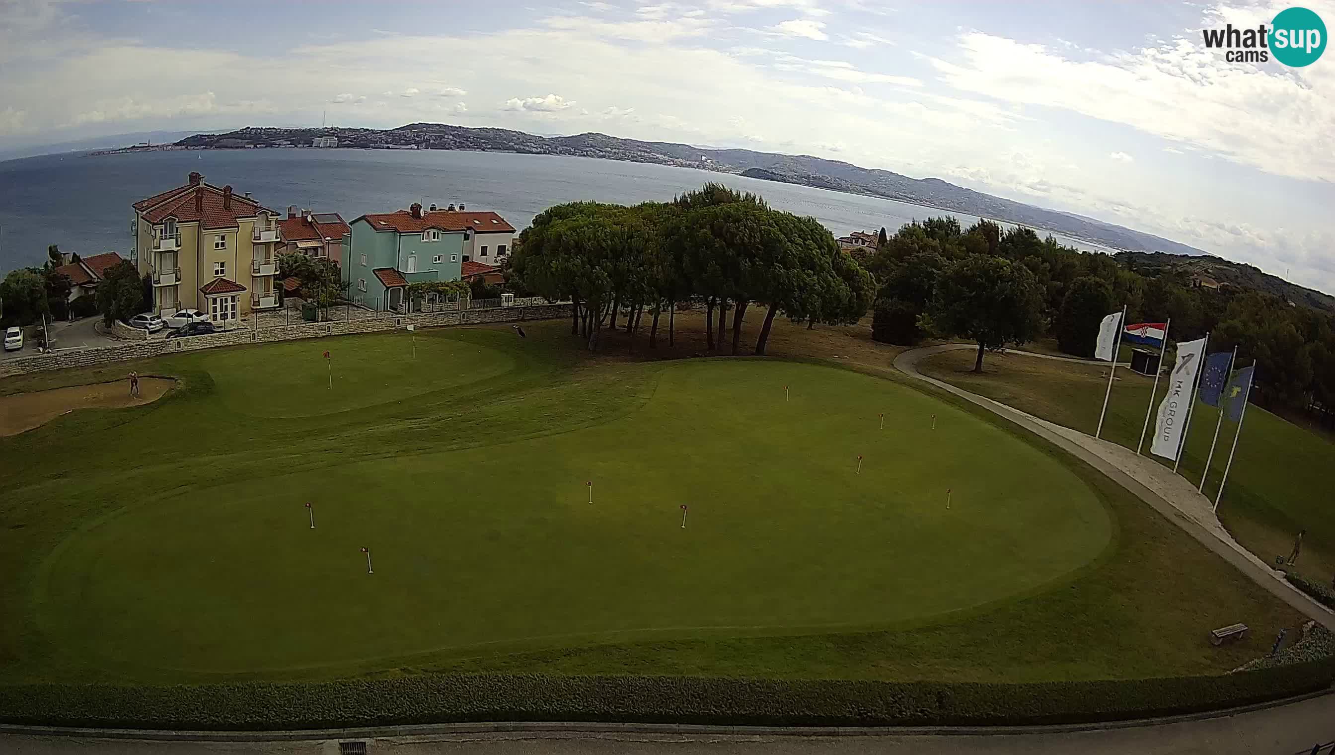 Golf Adriatic Cámara web en vivo Savudrija – Rezidencija Skiper – Istria – Croacia