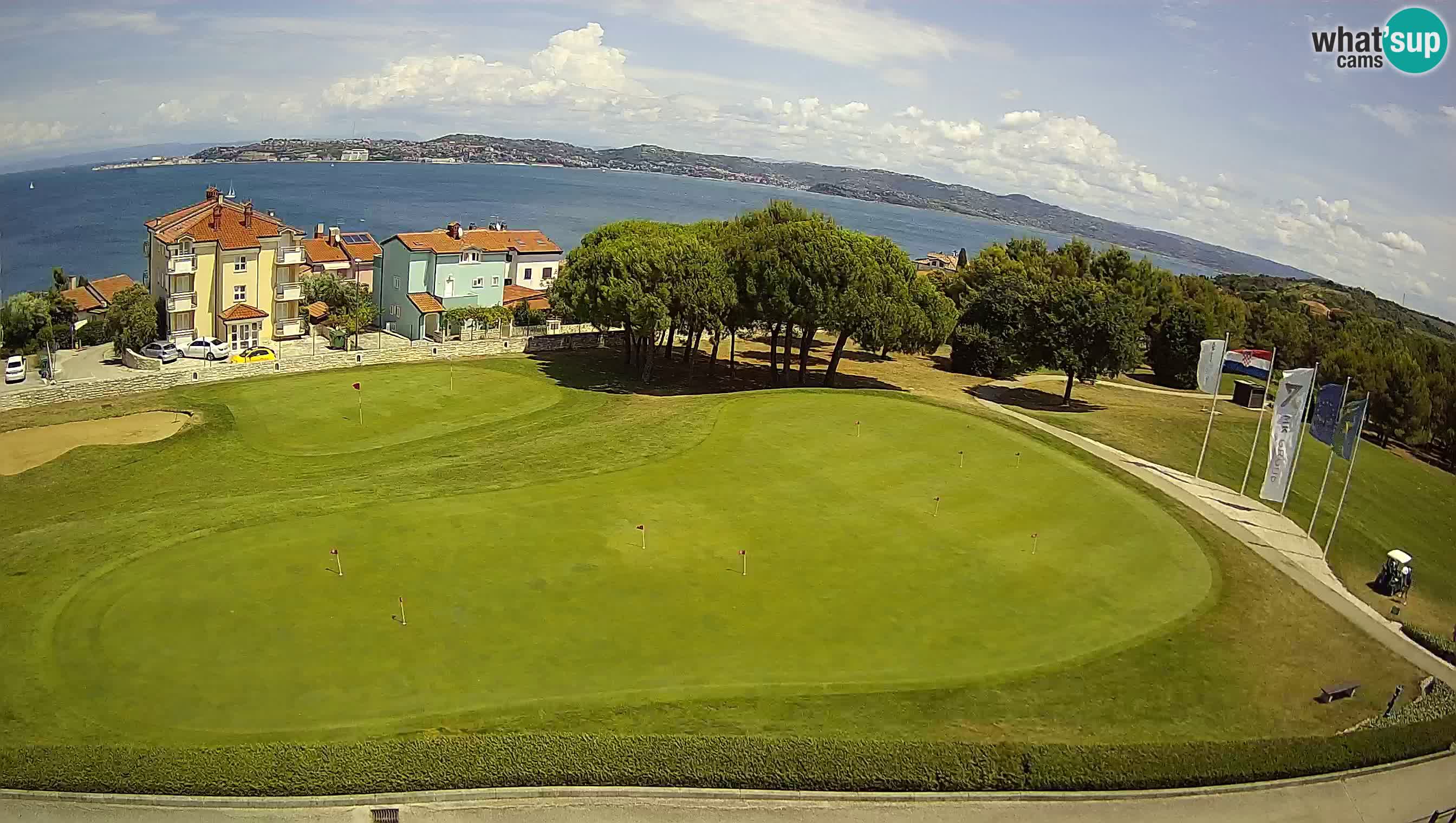 Golf Adriatic Spletna kamera v živo Savudrija – Rezidencija Skiper – Istra – Hrvaška