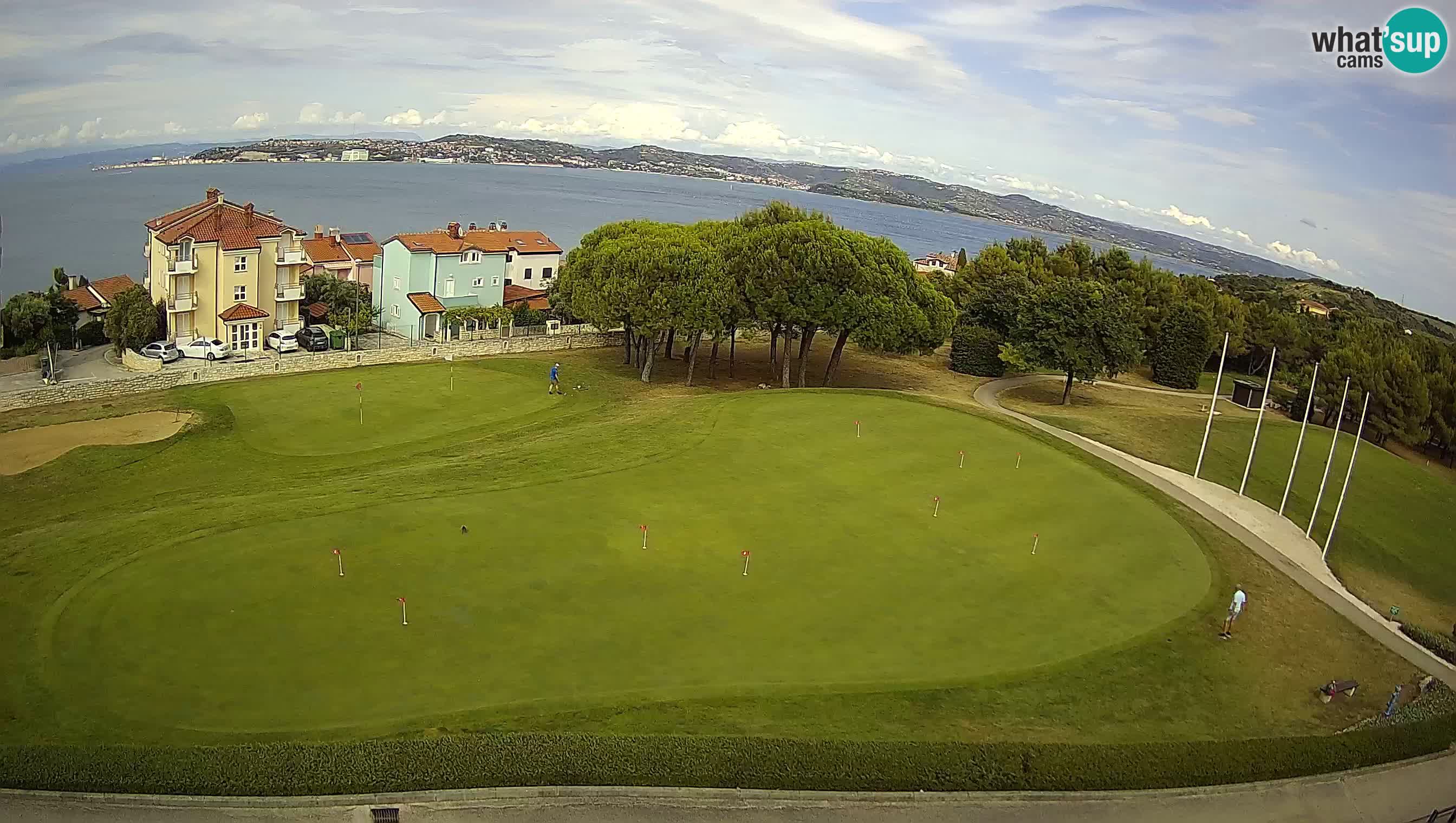 Golf Adriatic Cámara web en vivo Savudrija – Rezidencija Skiper – Istria – Croacia