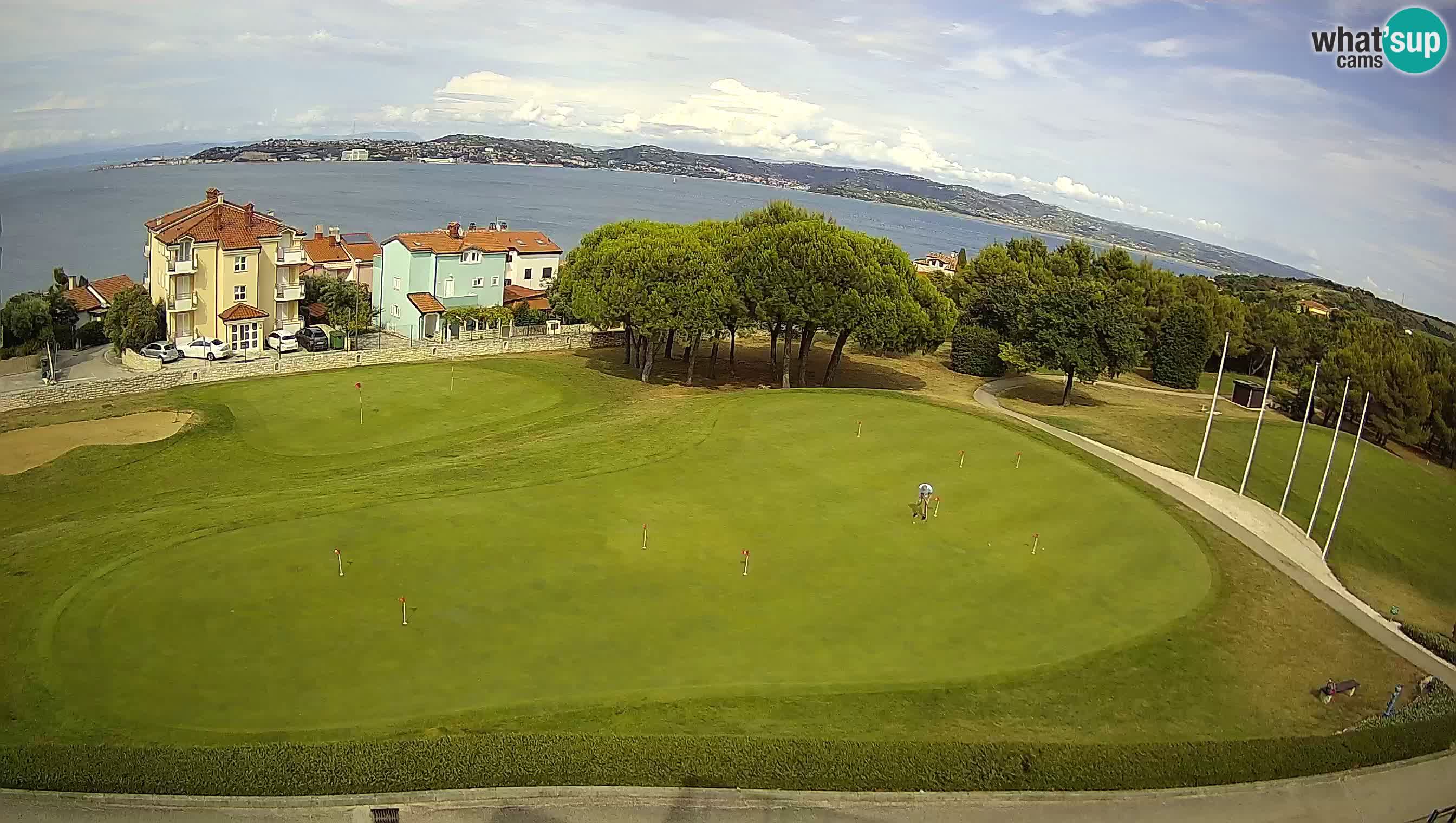Golf Adriatic Live webcam Savudrija – Rezidencija Skiper – Istria – Croatia