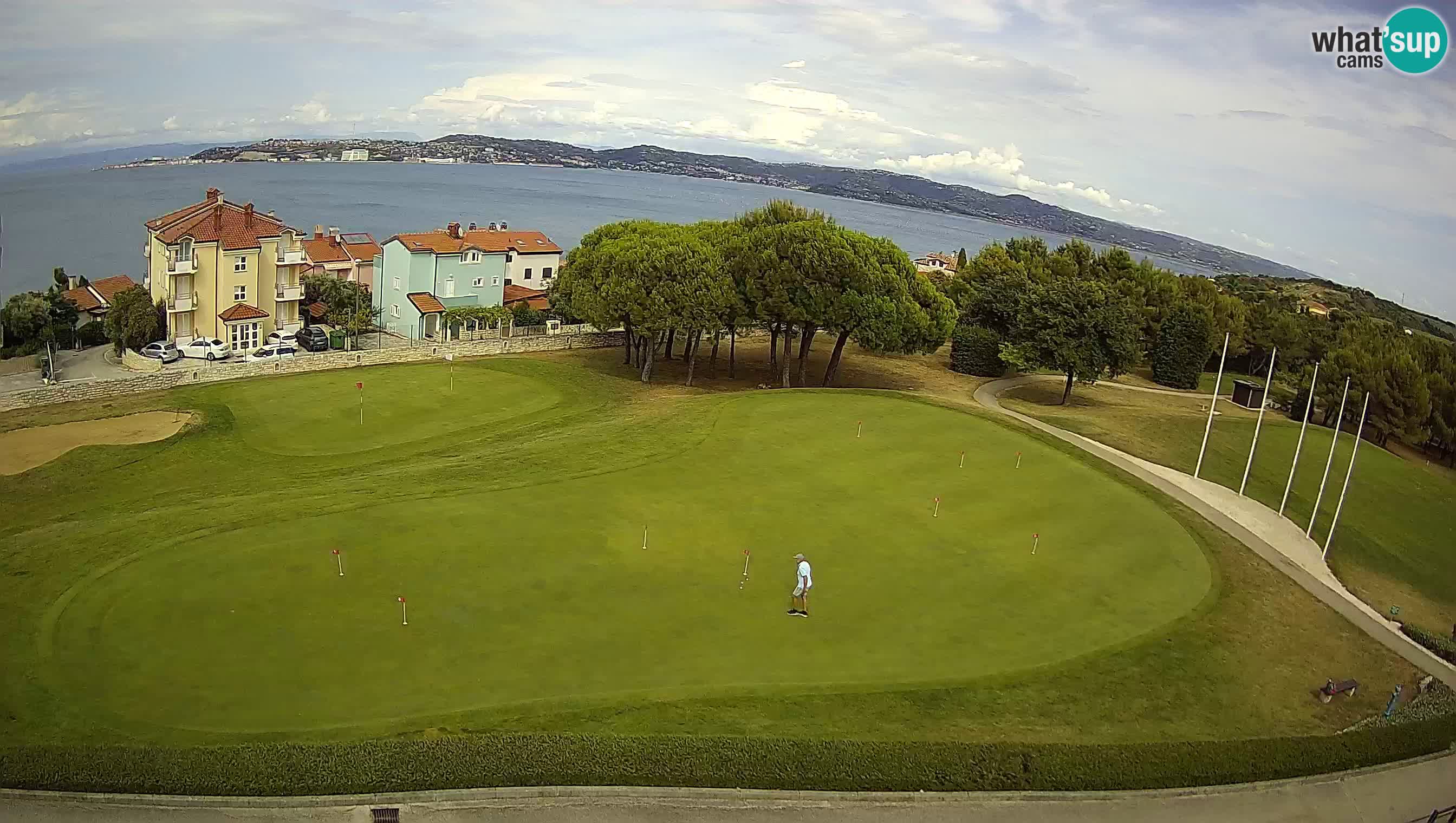 Golf Adriatic Live webcam Savudrija – Rezidencija Skiper – Istria – Croatia