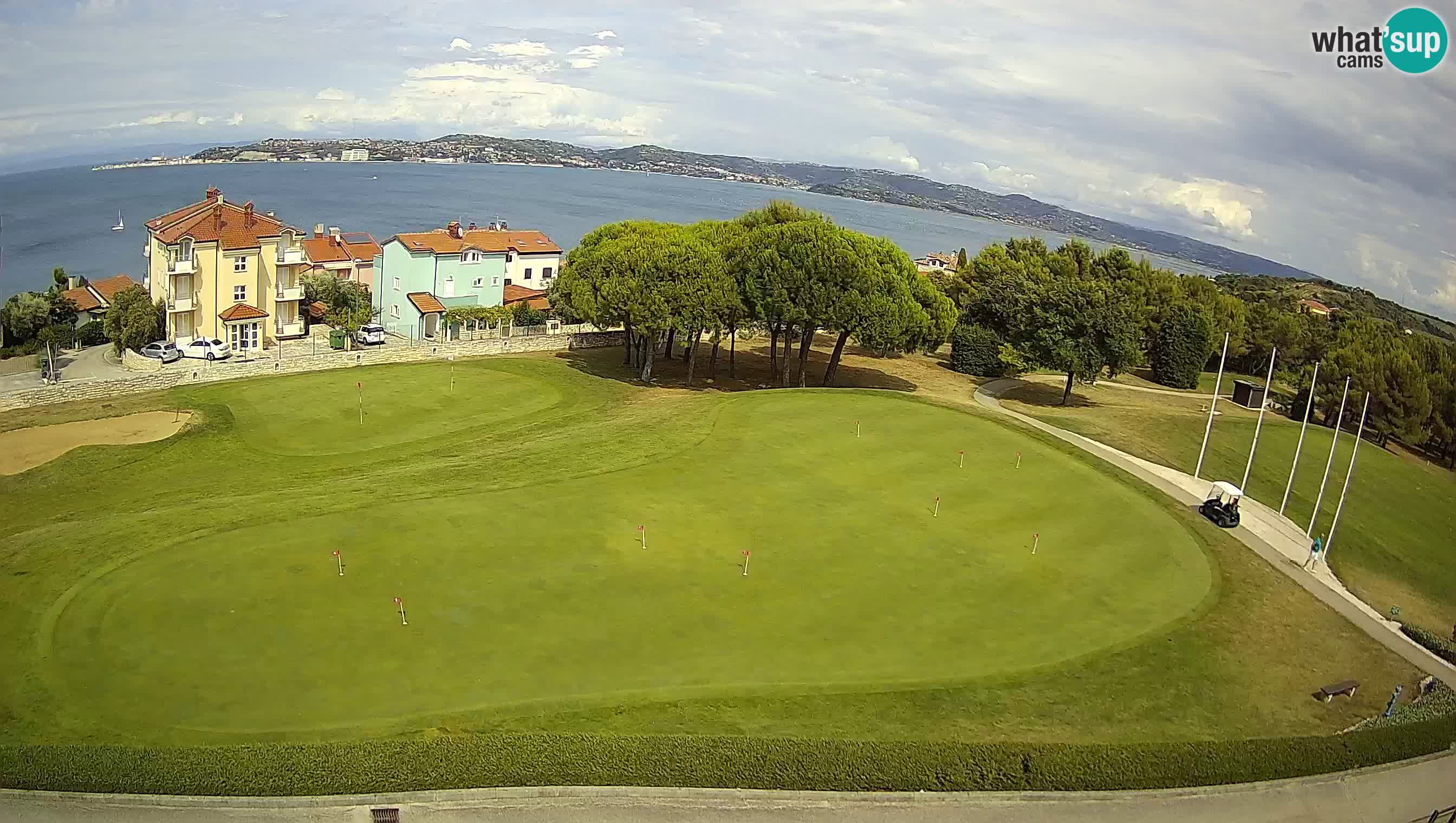 Golf Adriatic Live webcam Savudrija – Rezidencija Skiper – Istria – Croatia