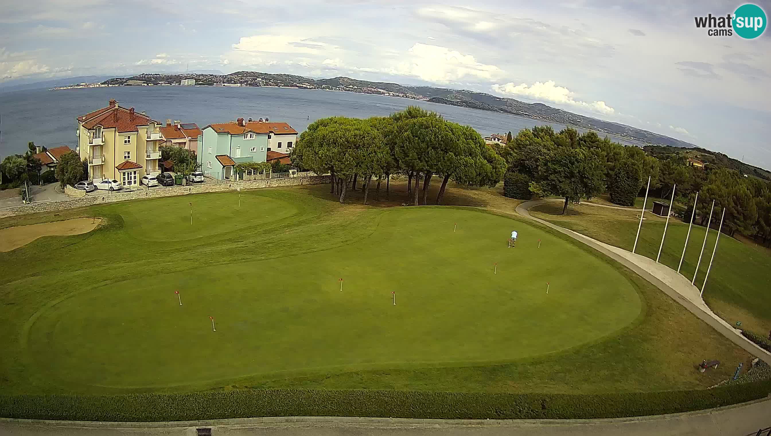 Golf Adriatic Spletna kamera v živo Savudrija – Rezidencija Skiper – Istra – Hrvaška