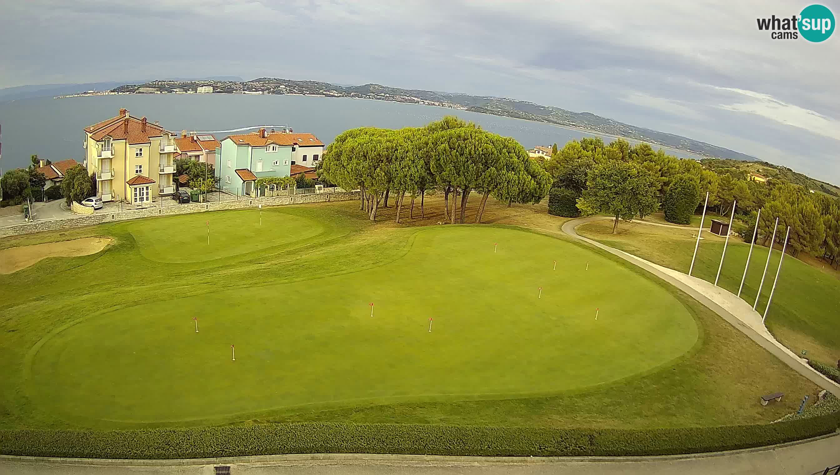 Golf Adriatic Cámara web en vivo Savudrija – Rezidencija Skiper – Istria – Croacia