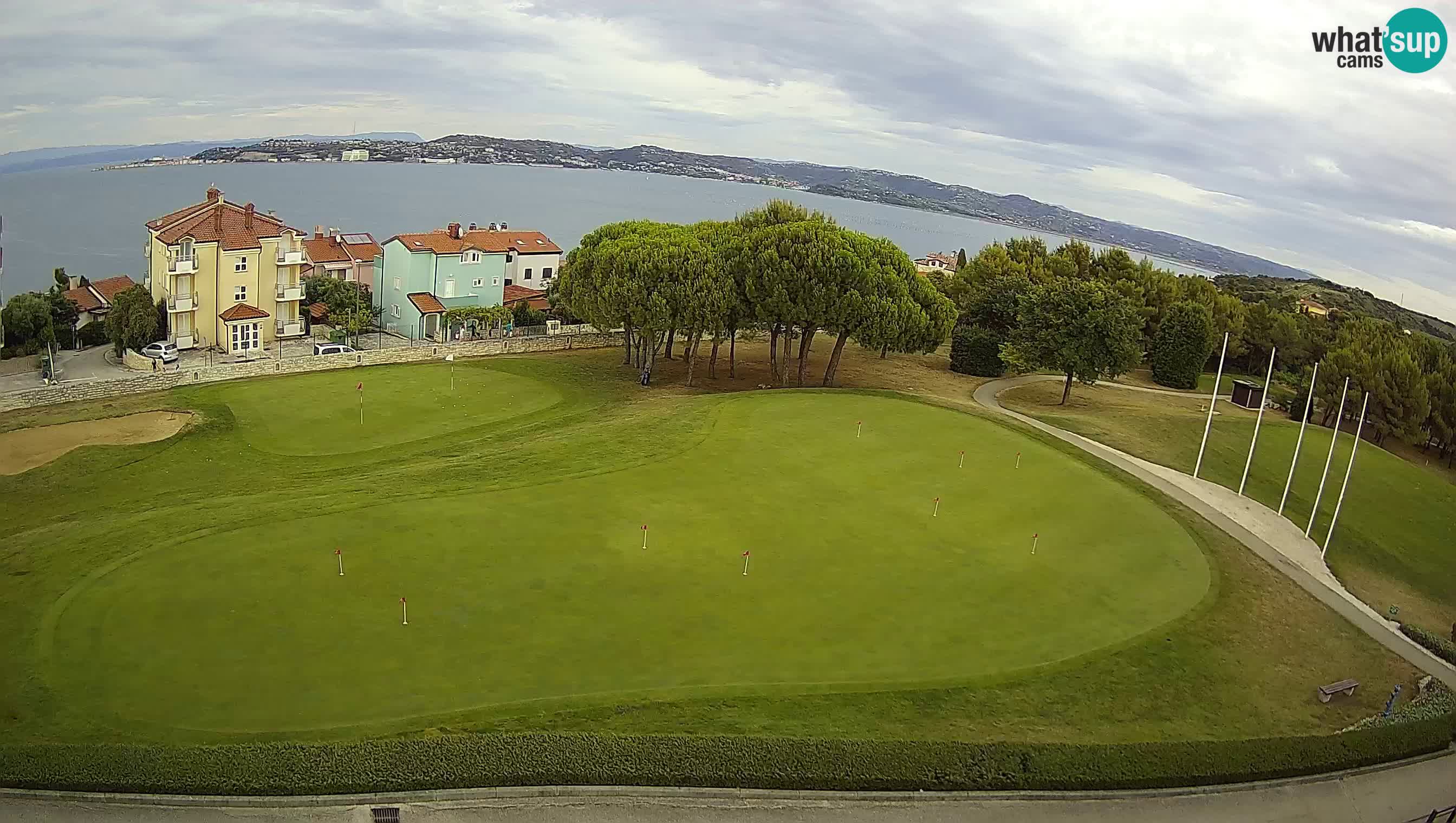 Golf Adriatic Live webcam Savudrija – Rezidencija Skiper – Istria – Croatia