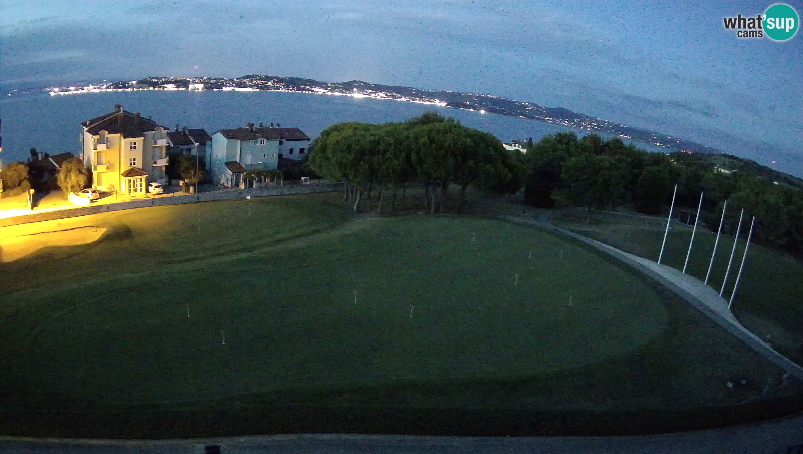 Golf Adriatique Webcam en direct Savudrija – Rezidencija Skiper – Istrie – Croatie
