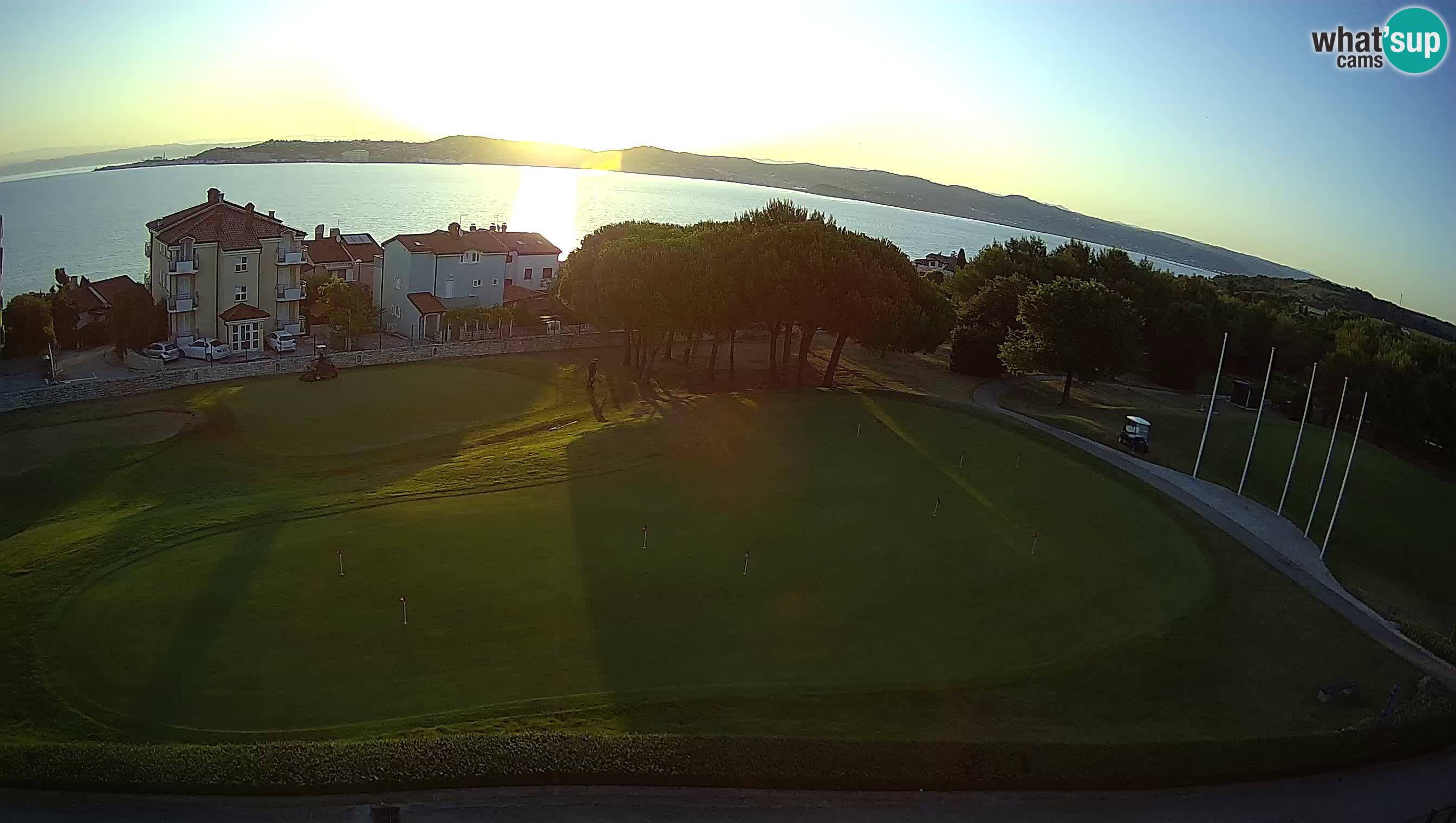Golf Adriatic Live webcam Savudrija – Rezidencija Skiper – Istria – Croatia