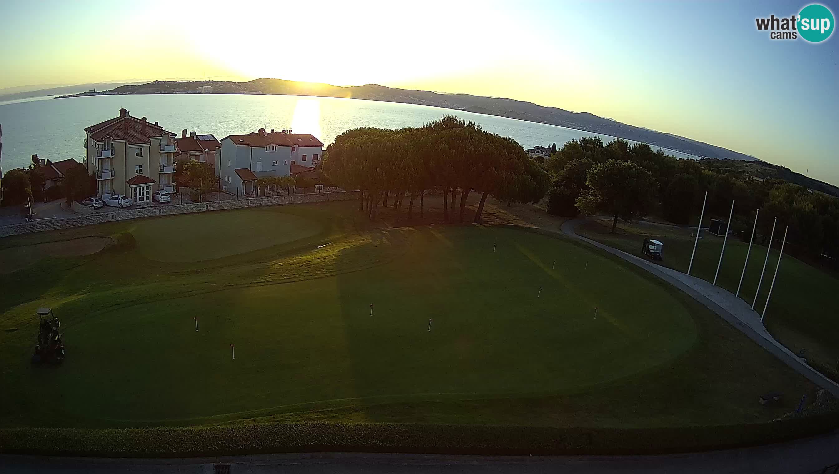 Golf Adriatic Live webcam Savudrija – Rezidencija Skiper – Istria – Croatia