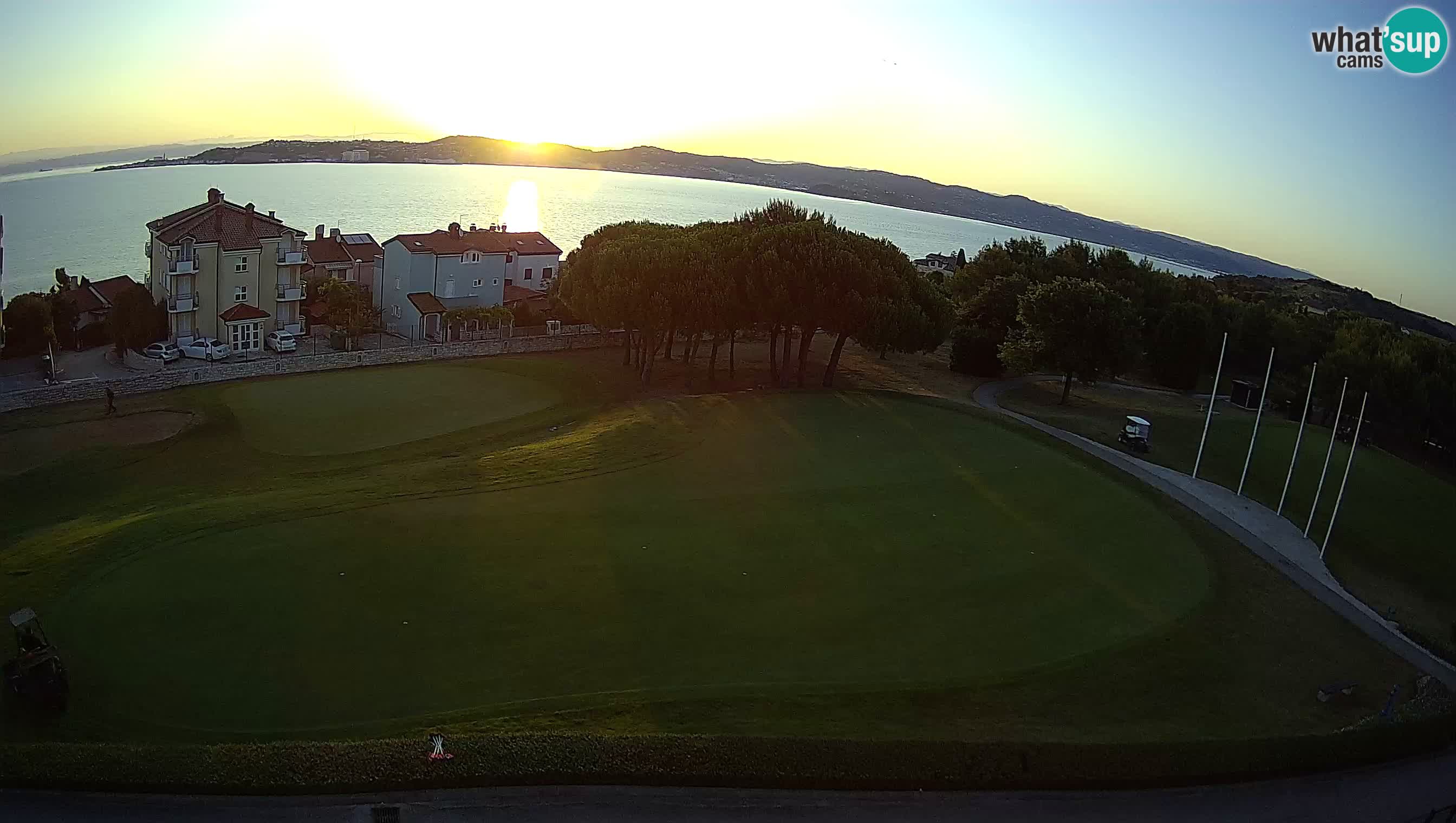 Golf Adriatic Live webcam Savudrija – Rezidencija Skiper – Istria – Croazia
