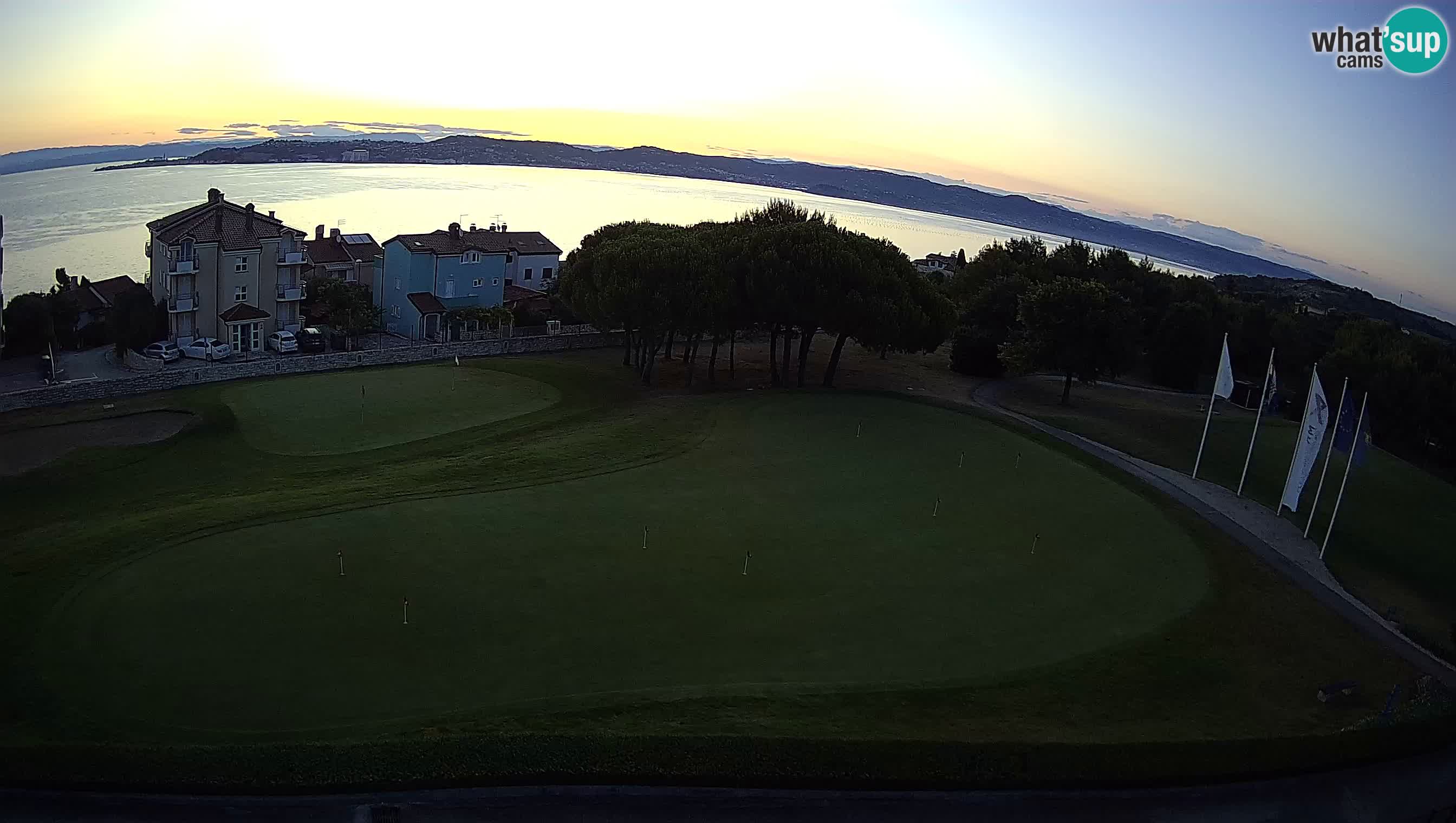 Golf Adriatic Spletna kamera v živo Savudrija – Rezidencija Skiper – Istra – Hrvaška