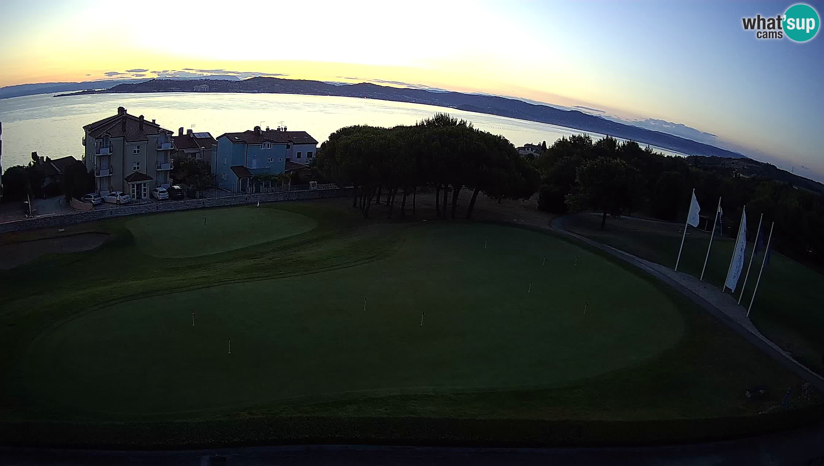 Golf Adriatic Cámara web en vivo Savudrija – Rezidencija Skiper – Istria – Croacia