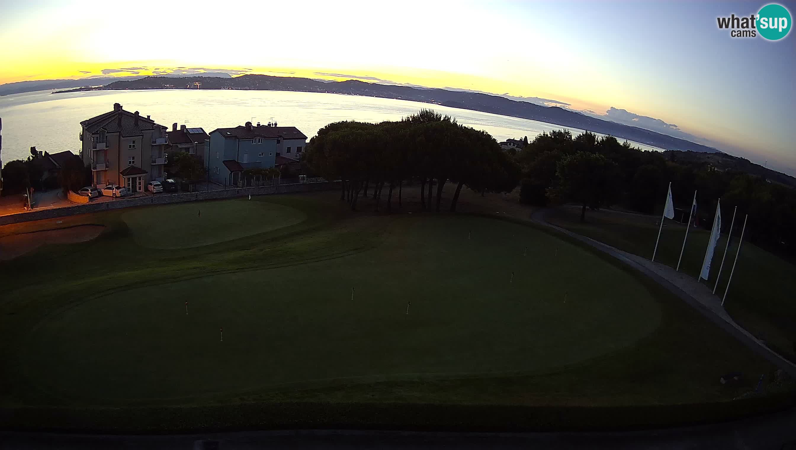 Golf Adriatic Cámara web en vivo Savudrija – Rezidencija Skiper – Istria – Croacia