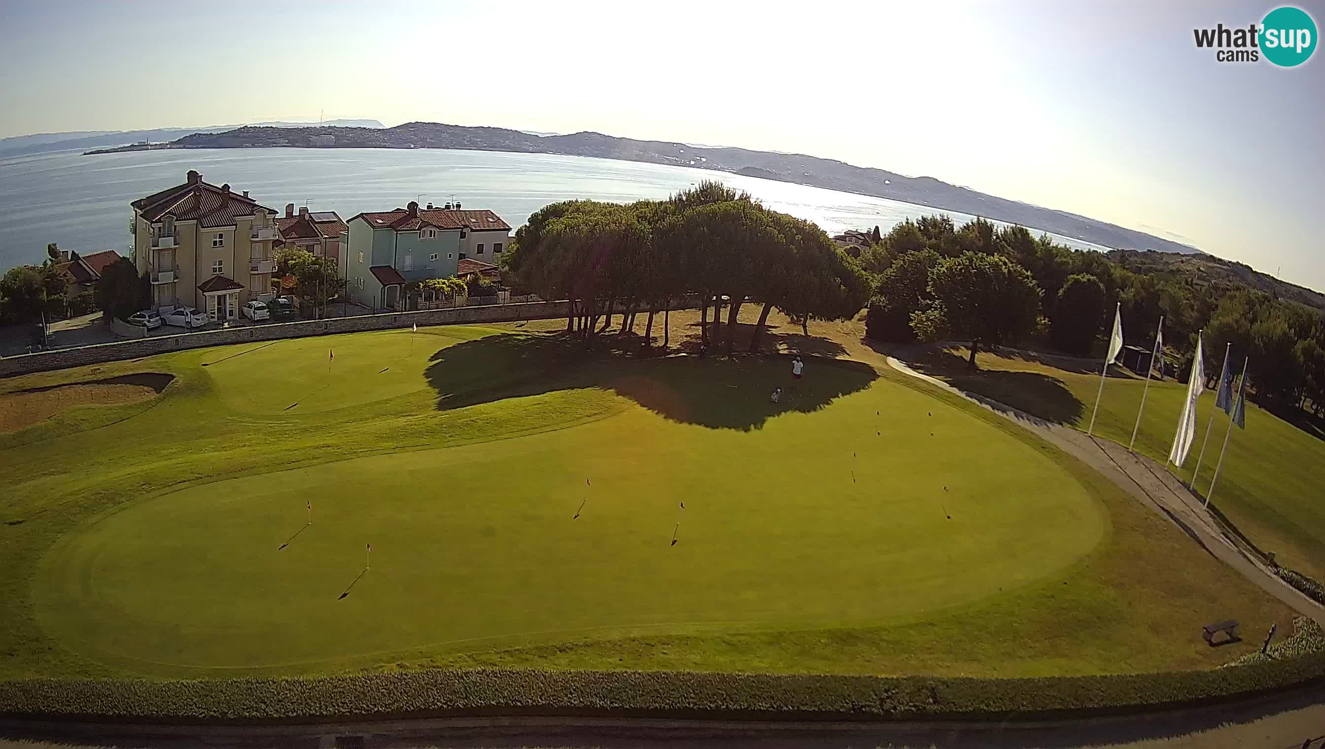 Golf Adriatic Spletna kamera v živo Savudrija – Rezidencija Skiper – Istra – Hrvaška
