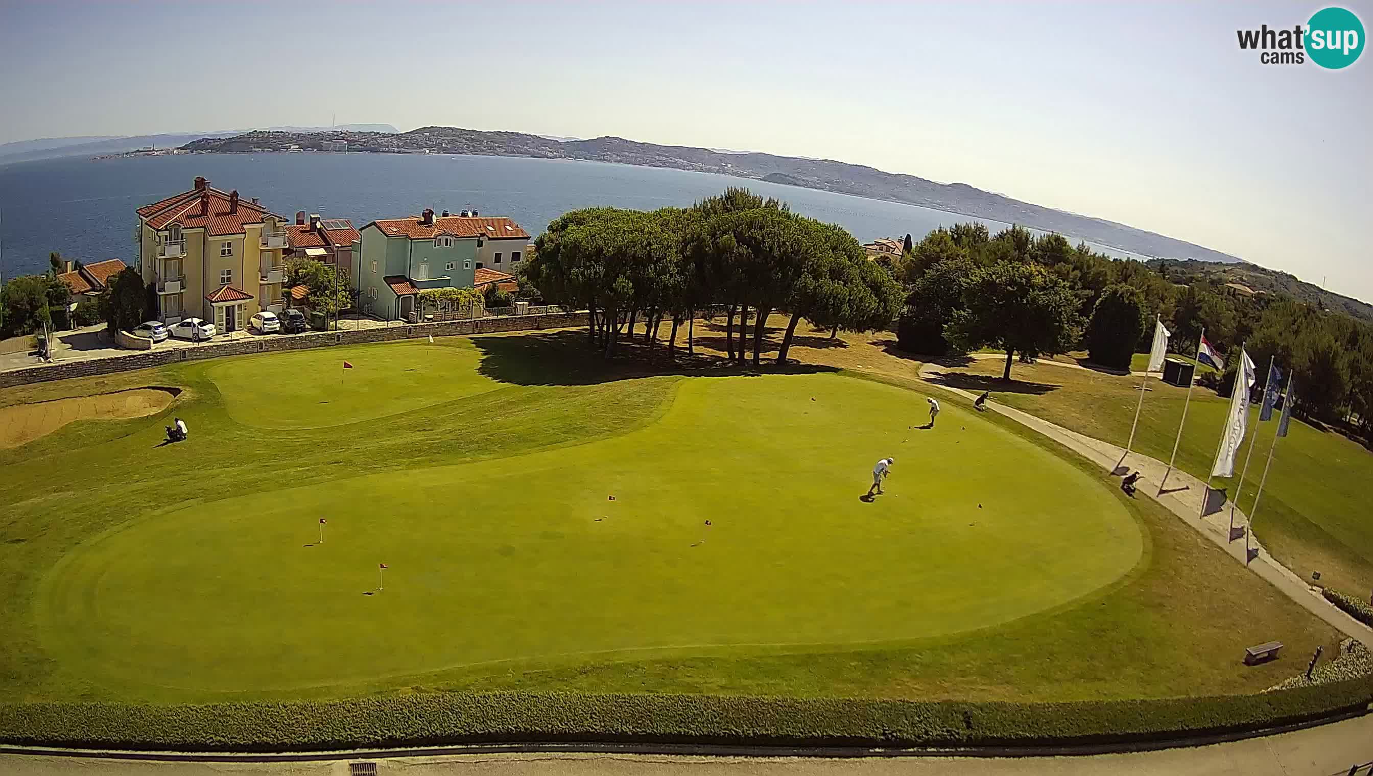 Golf Adriatic Cámara web en vivo Savudrija – Rezidencija Skiper – Istria – Croacia